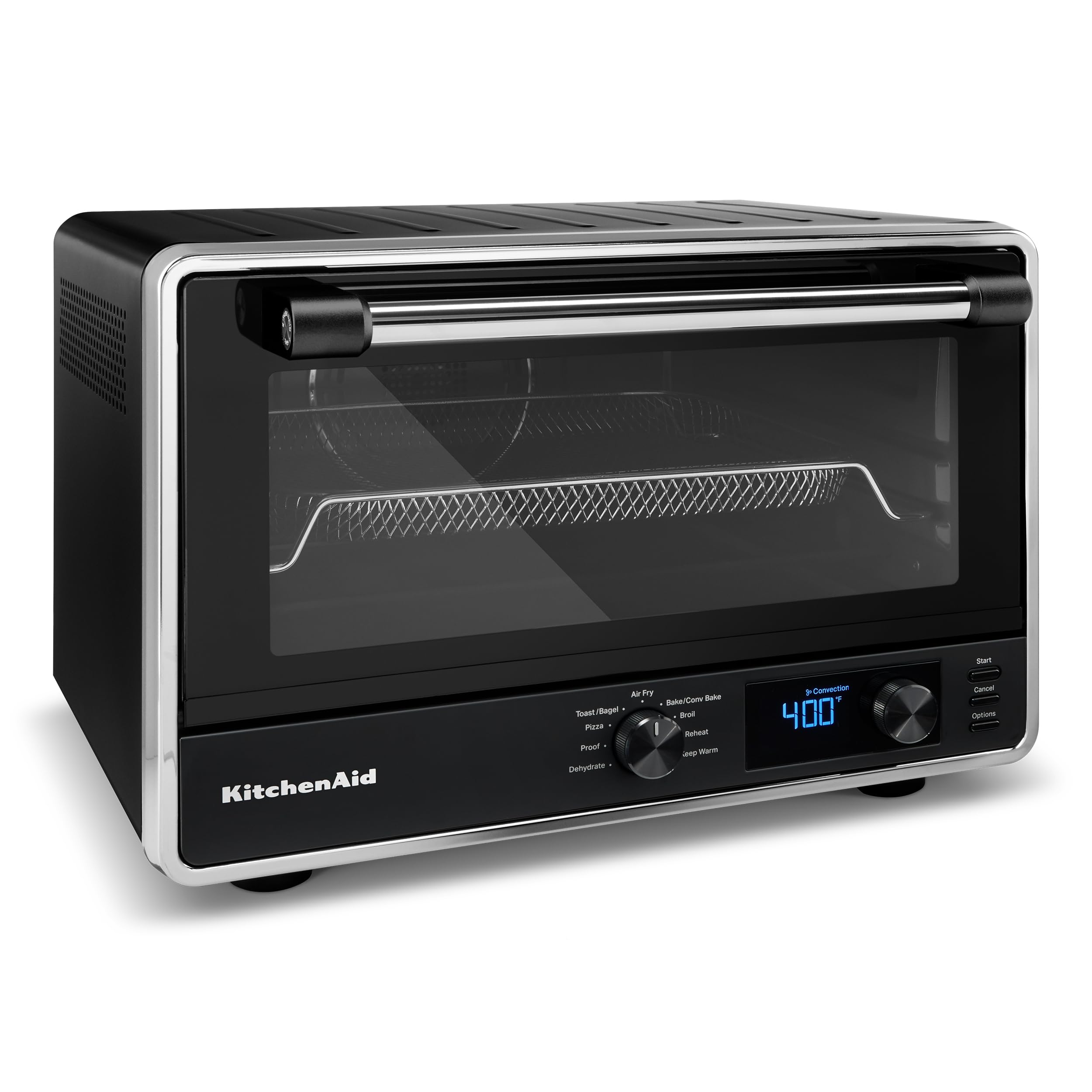 kitchenaid-digital-countertop-oven-with-air-fry-pizza-stone-kco128bm-black-matte image 2