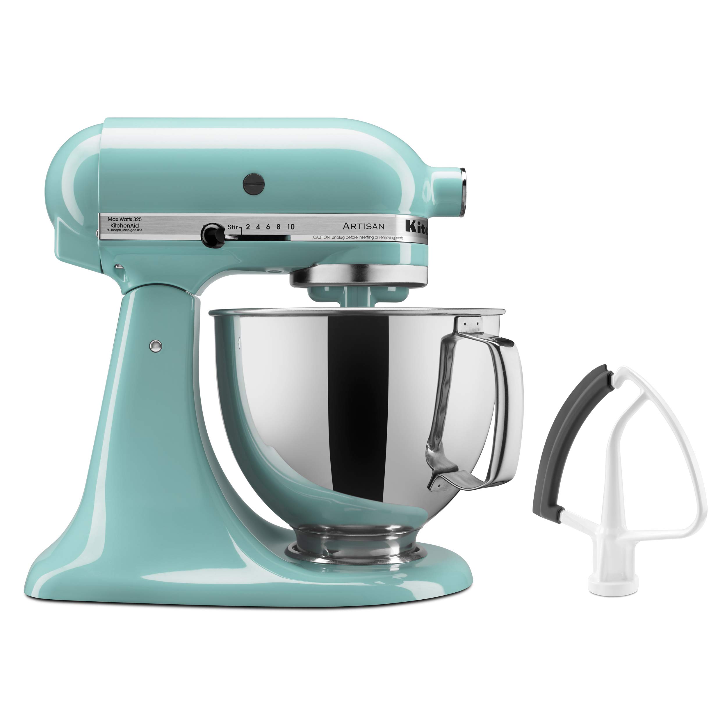 kitchenaid-artisan-series-5-quart-tilt-head-stand-mixer-with-flex-edge-beater-ks image 8