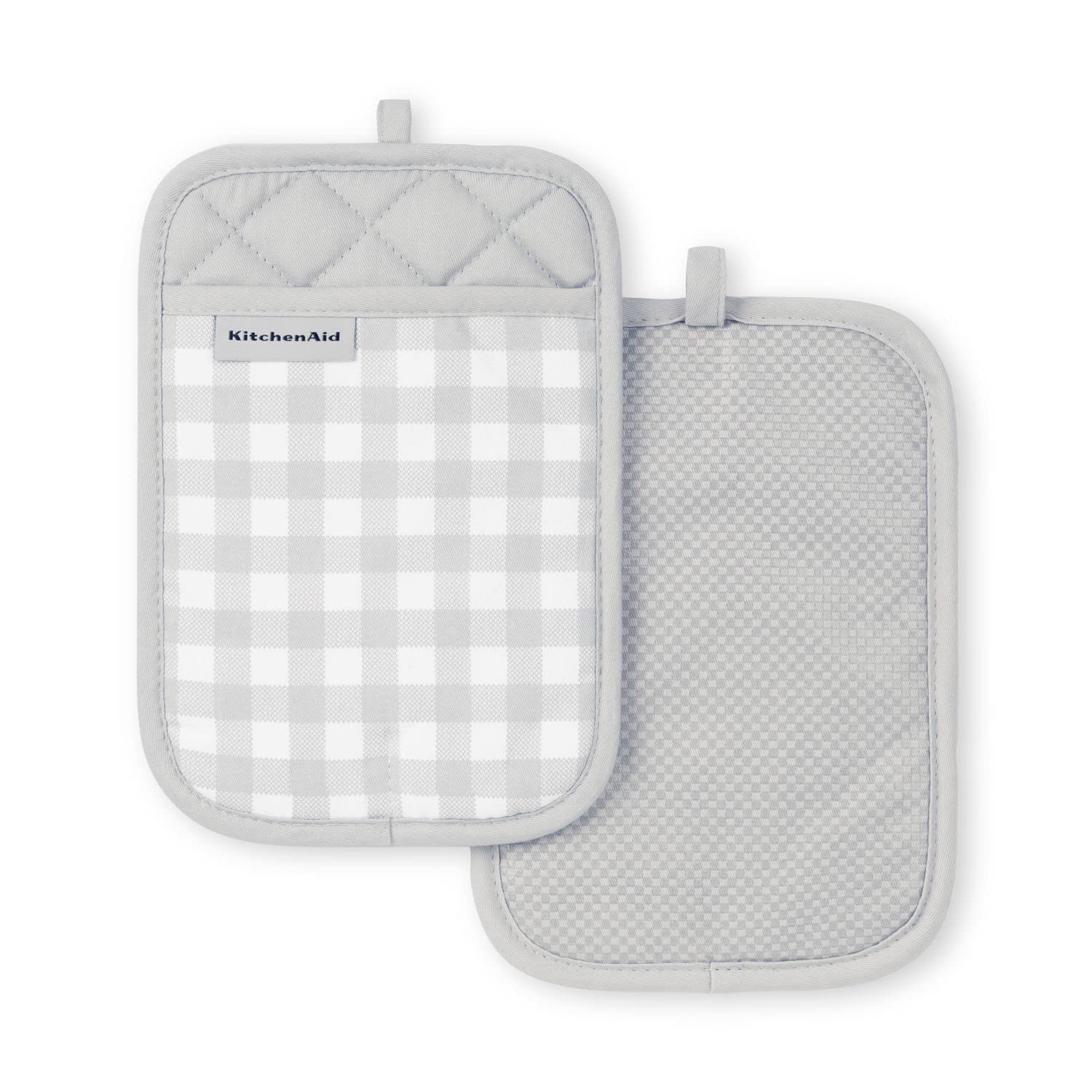 kitchenaid-gingham-pot-holder-2-pack-set-passion-red-7-x10 image 8