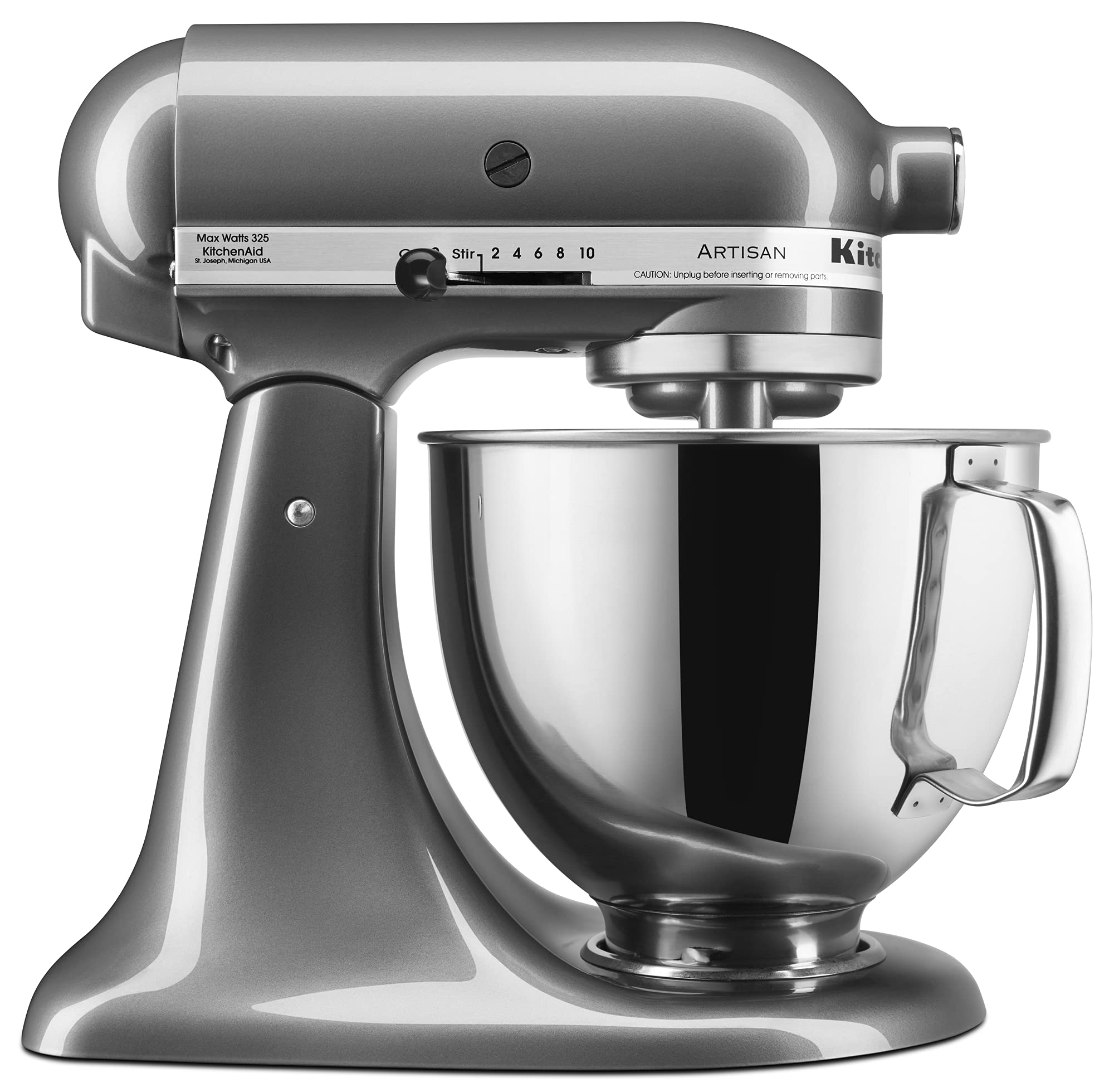 kitchenaid-artisan-series-5-quart-tilt-head-stand-mixer-with-pouring-shield-ksm1 image 8
