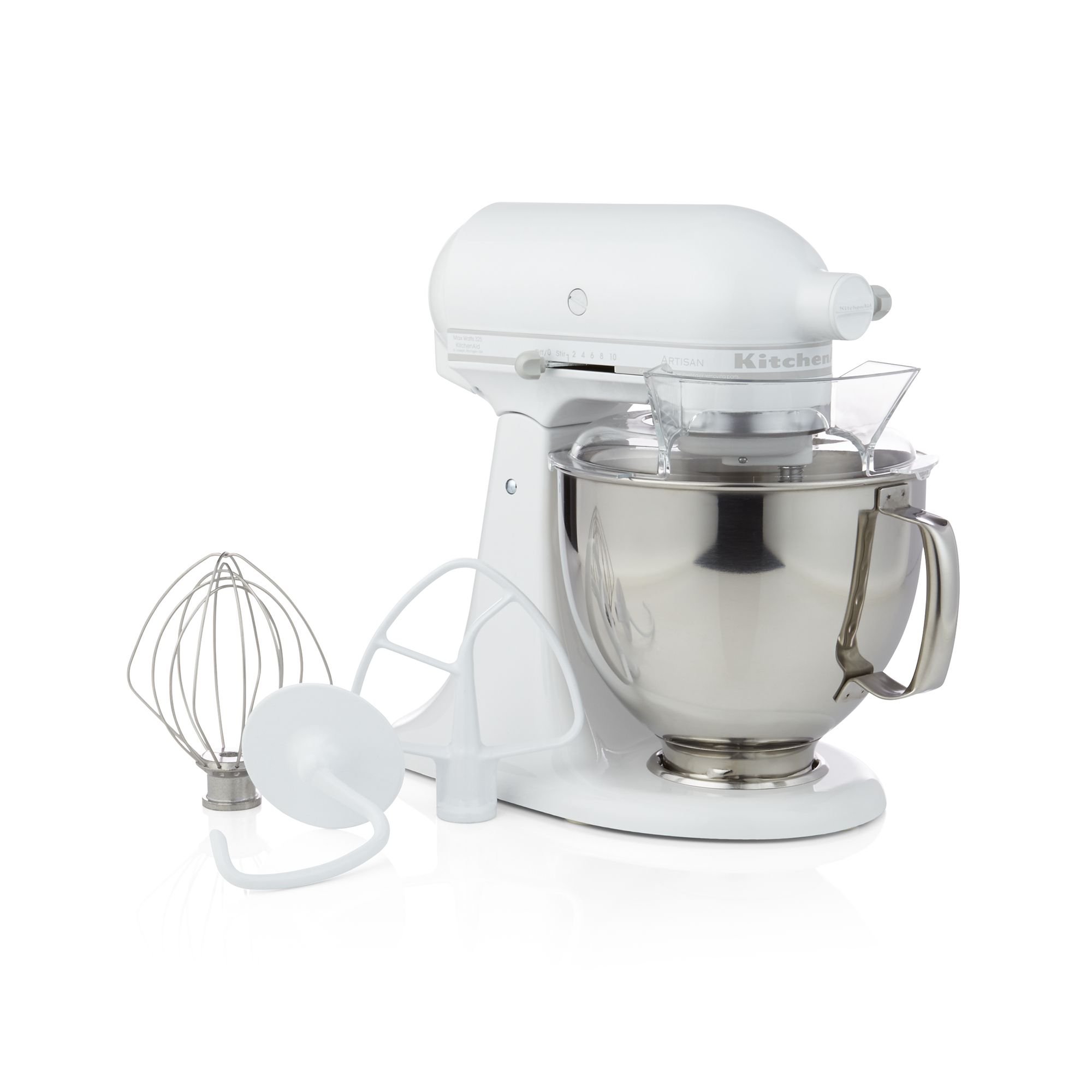 kitchenaid-artisan-series-5-quart-tilt-head-stand-mixer-with-pouring-shield-ksm1 image 6