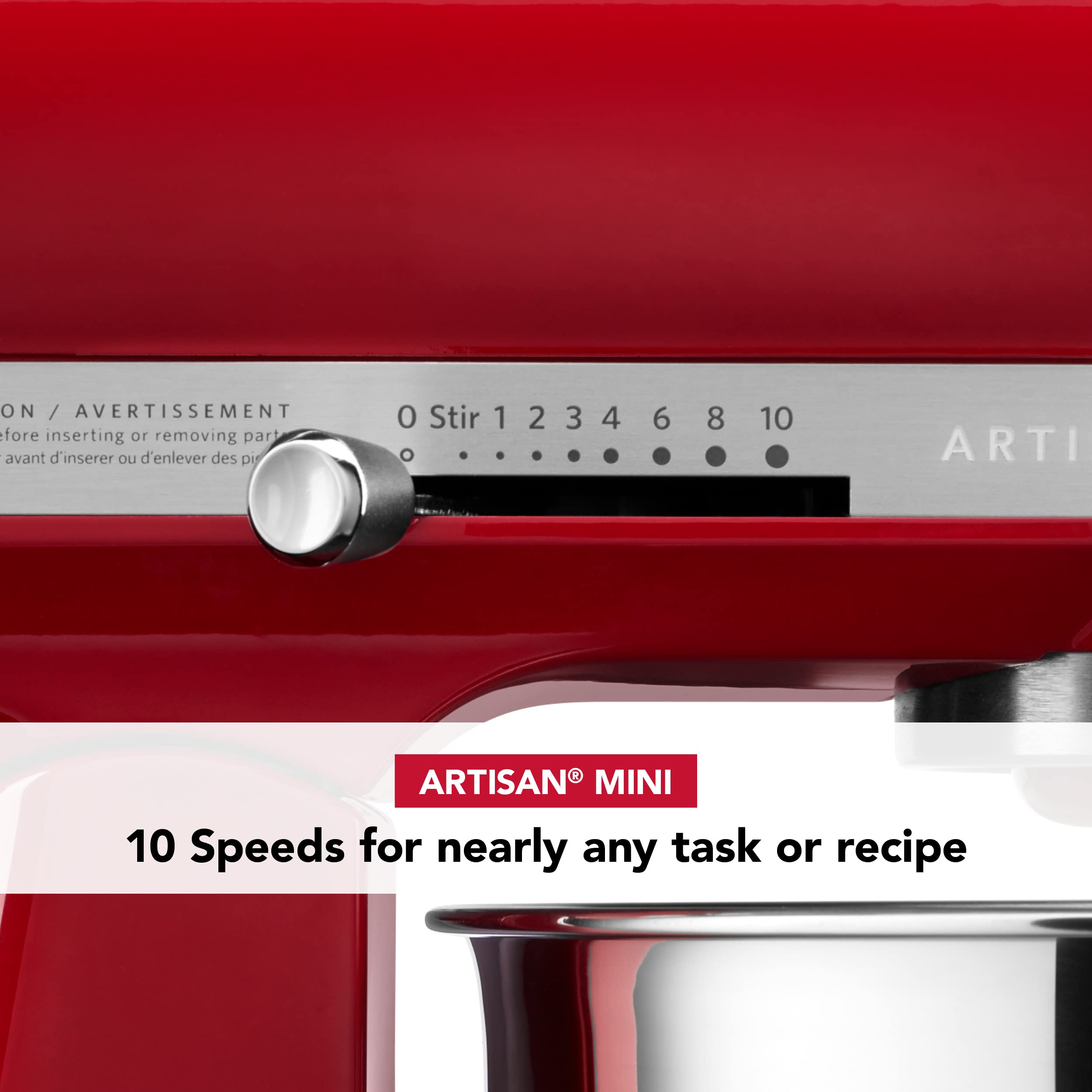 kitchenaid-artisan-mini-3-5-quart-tilt-head-stand-mixer-empire-red-model-ksm3316 image 6