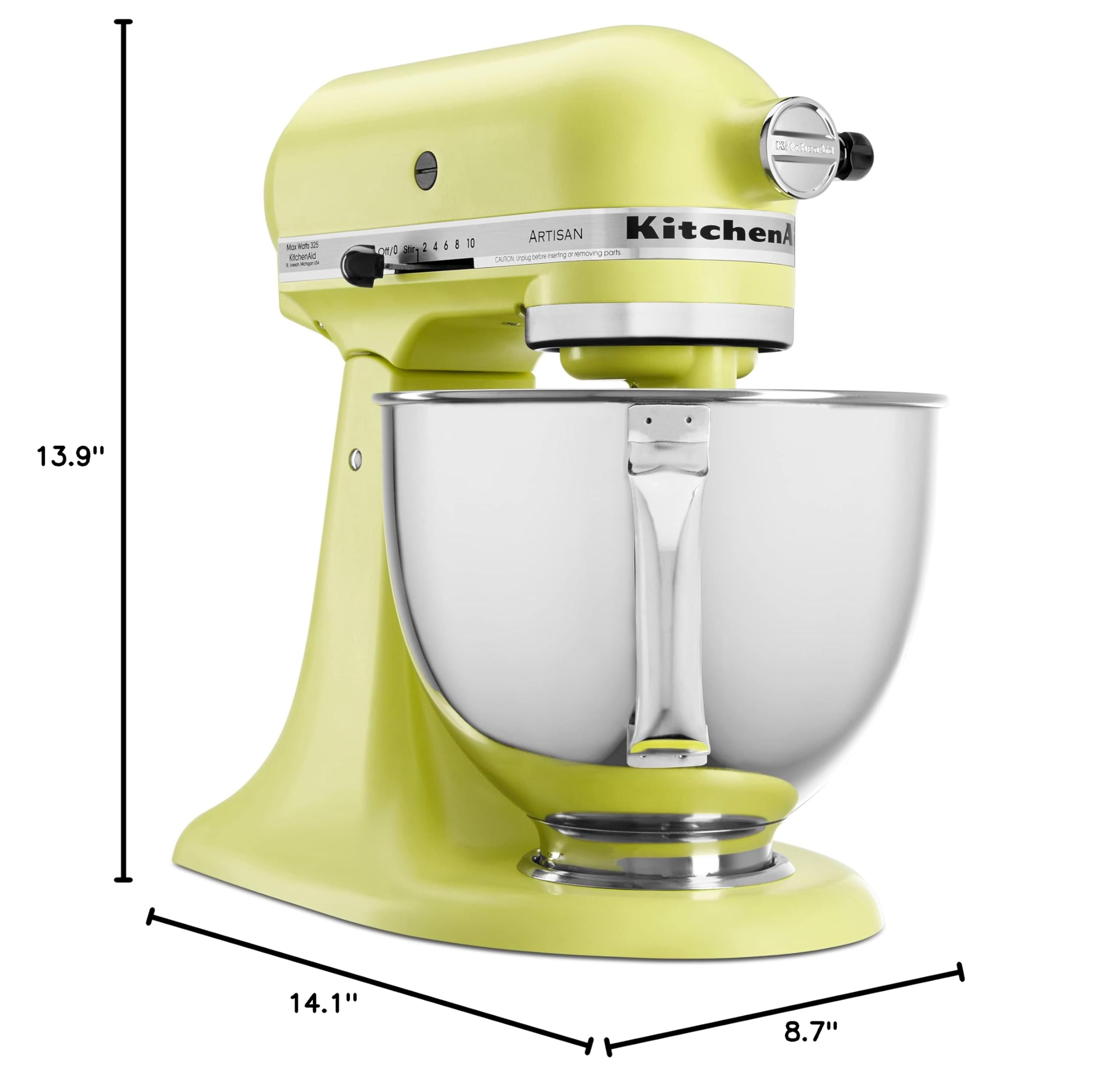 kitchenaid-artisan-series-5-quart-tilt-head-stand-mixer-with-pouring-shield-ksm1-2 image 6