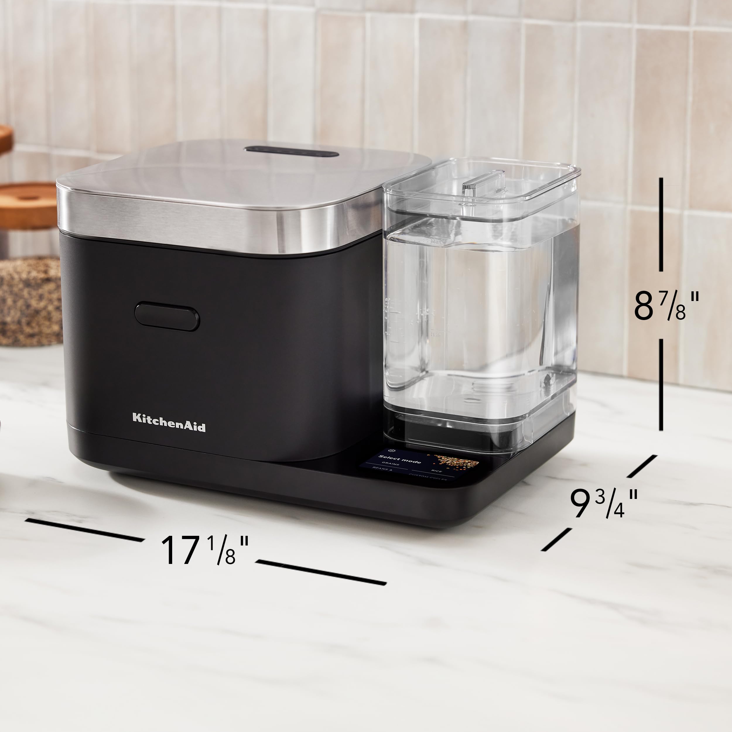 kitchenaid-kgc3155-grain-and-rice-cooker-8-cup-with-integrated-scale-and-water-t image 7
