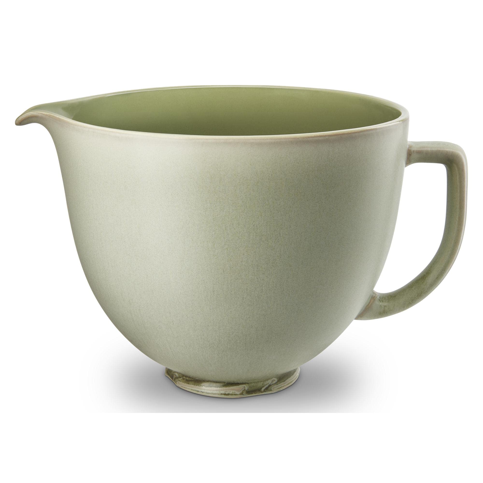 kitchenaid-5-quart-ceramic-bowl-for-tilt-head-stand-mixers-ksm2cb5psl-sage-leaf image 3