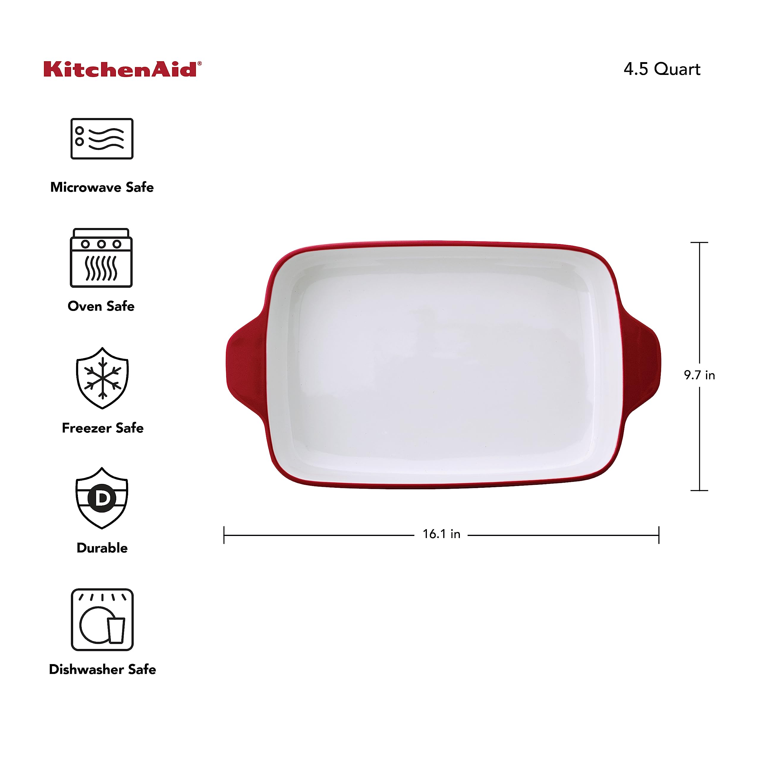 kitchenaid-vitrified-stoneware-rectangular-baker-4-5-quart image 2