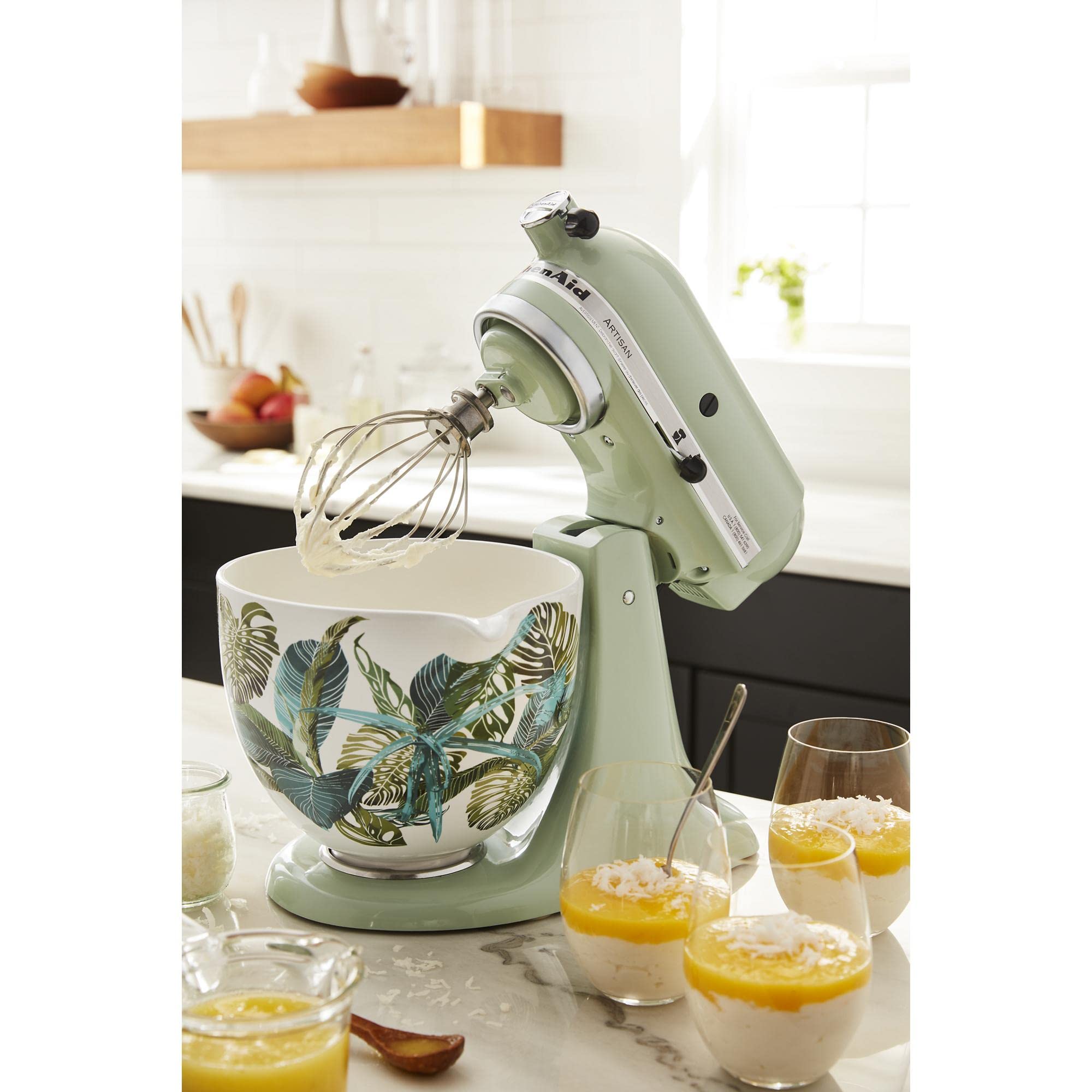 kitchenaid-5-quart-tropical-floral-patterned-ceramic-bowl-for-tilt-head-stand-mi image 2