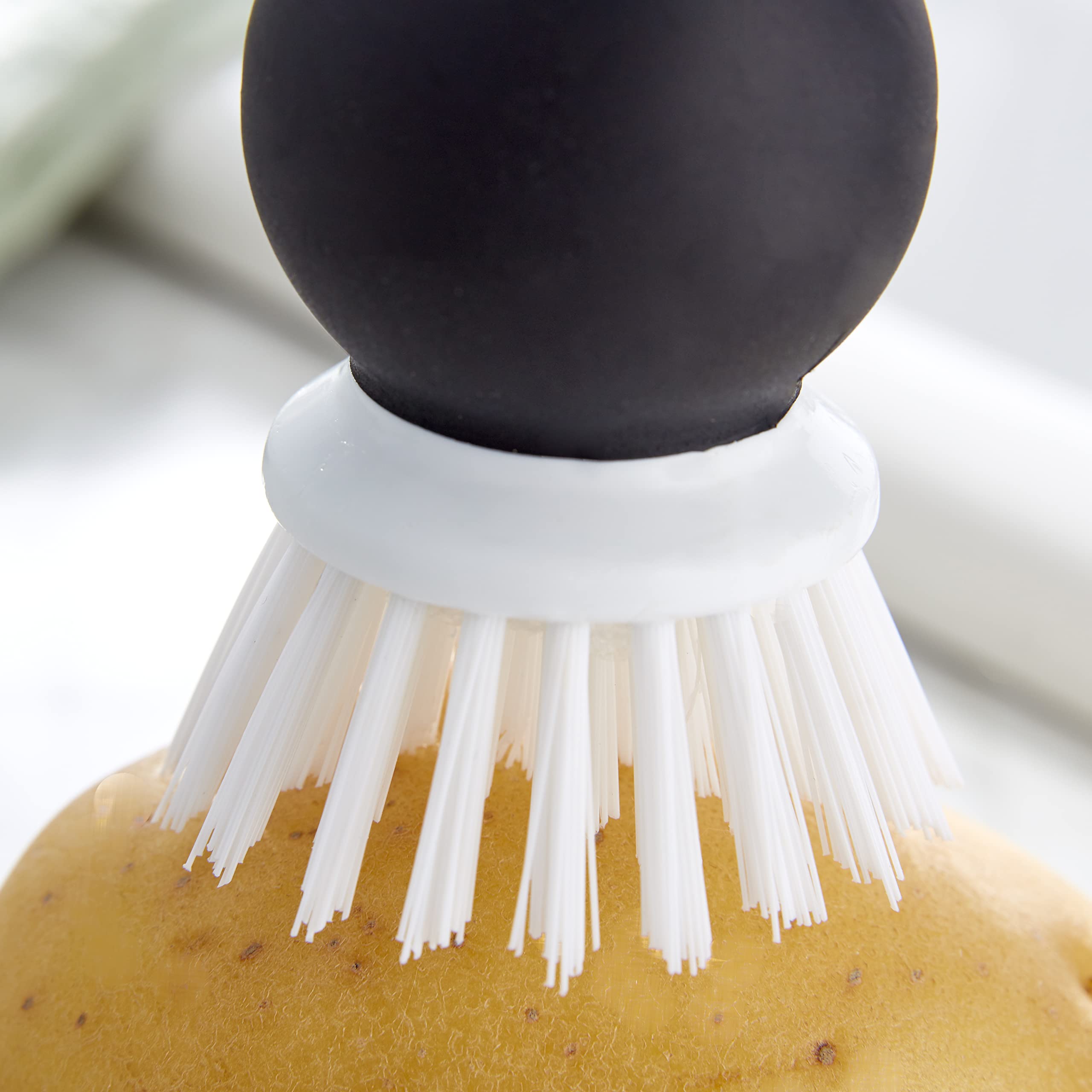 kitchenaid-soft-grip-vegetable-brush-for-hard-skinned-fruits-and-vegetables-blac image 7