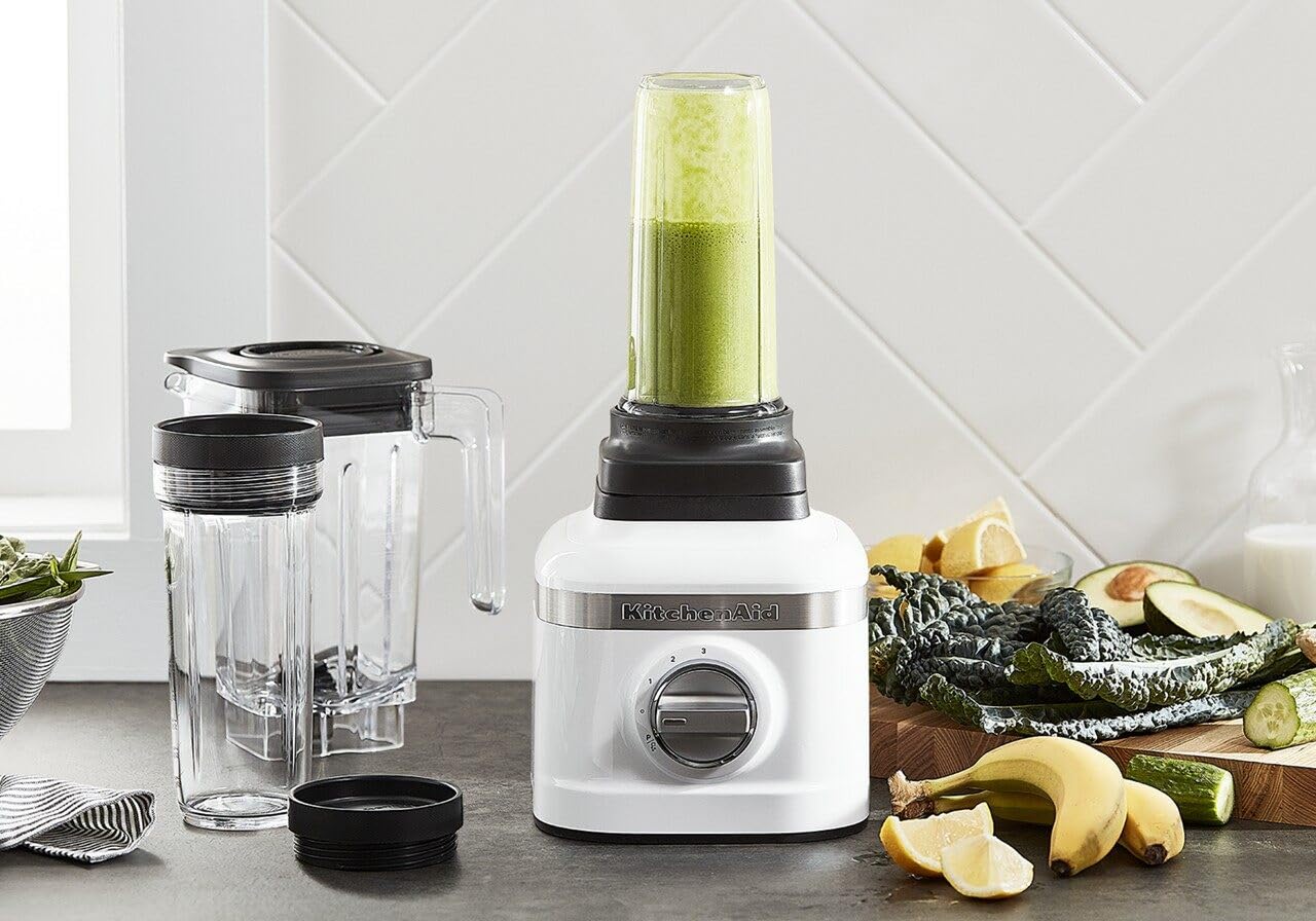 kitchenaid-k150-3-speed-ice-crushing-blender-with-2-personal-blender-jars-ksb133-2 image 3