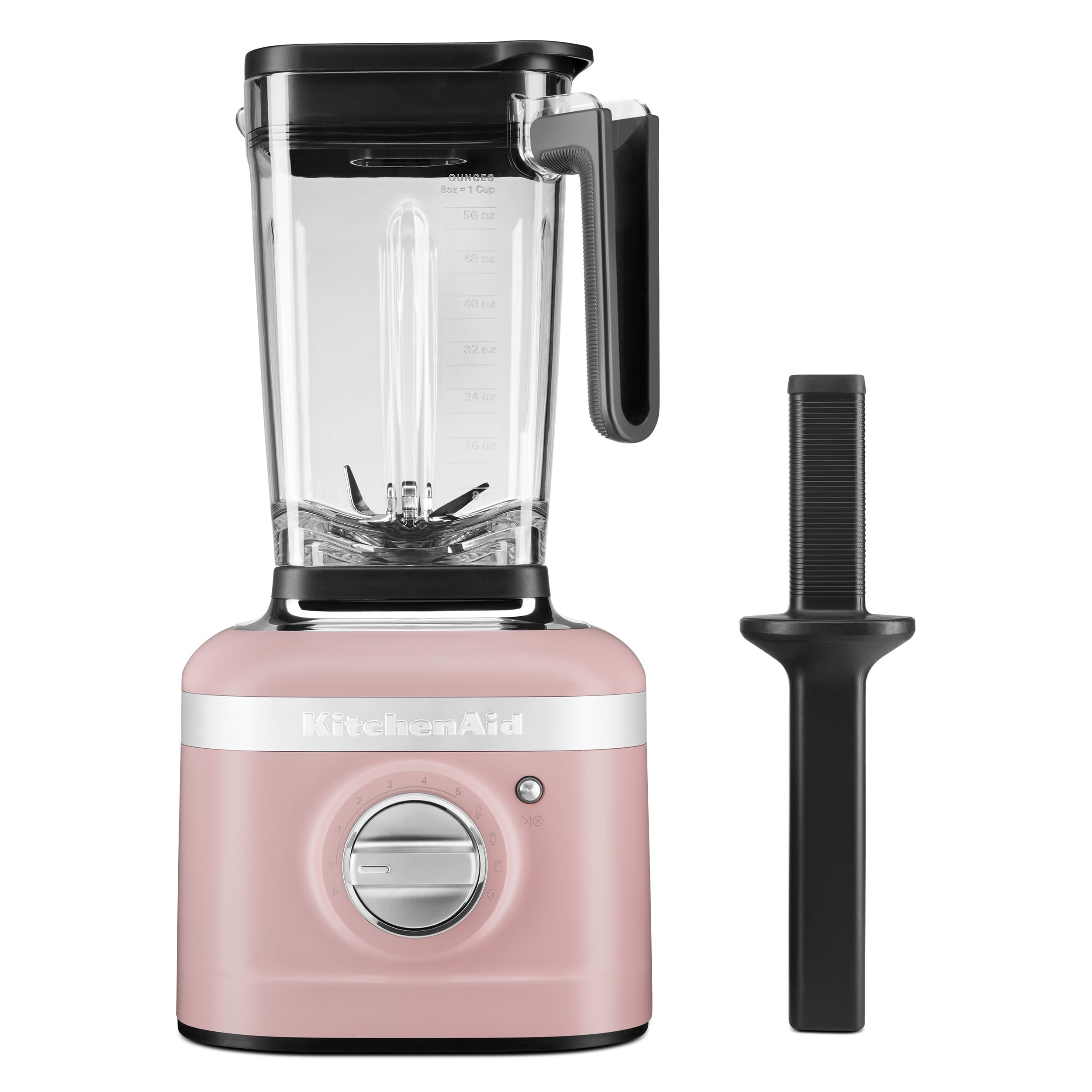 kitchenaid-k400-variable-speed-blender-with-tamper-ksb4028-dried-rose image 1