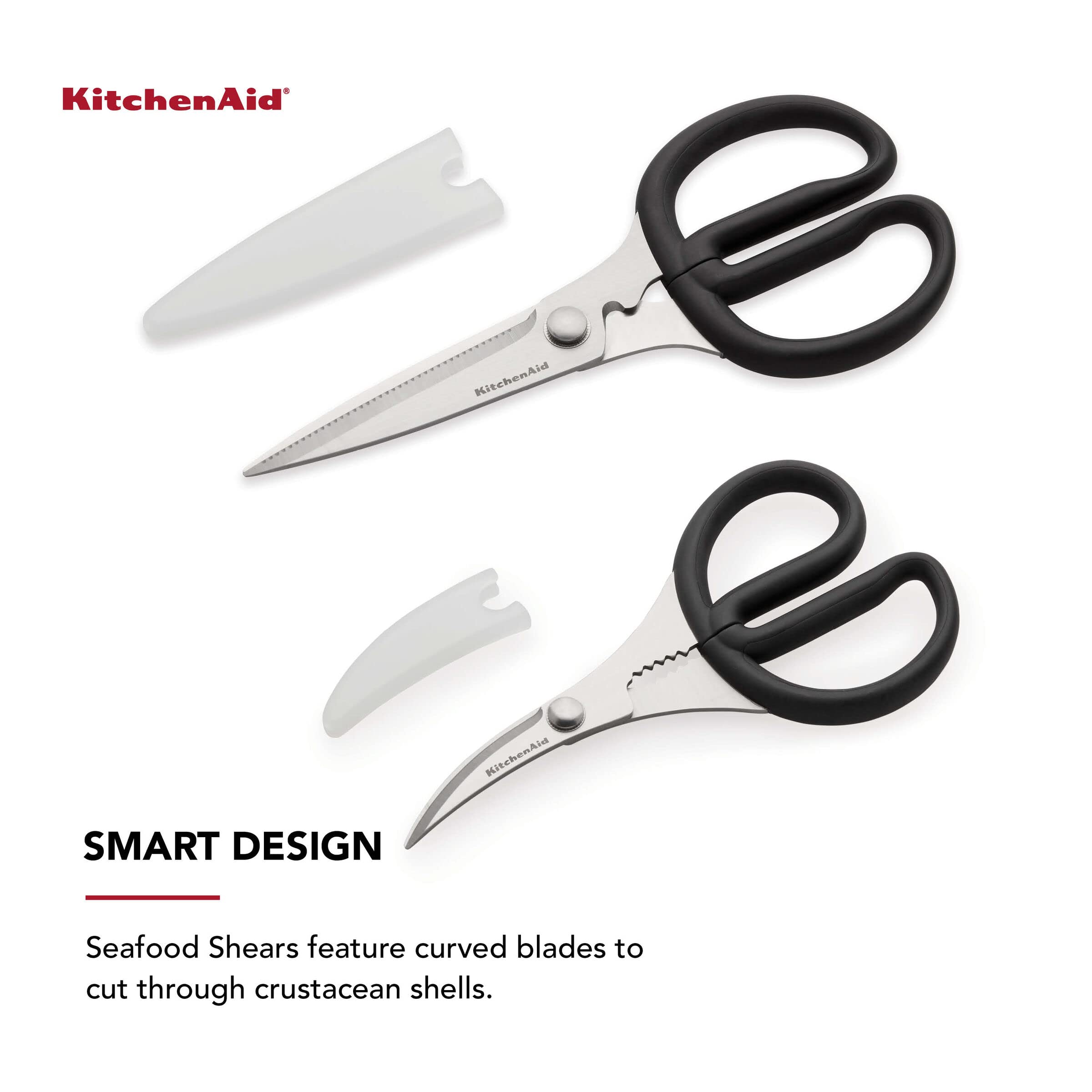 kitchenaid-stainless-steel-set-of-2-all-purpose-and-seafood-shears-with-soft-tou image 5