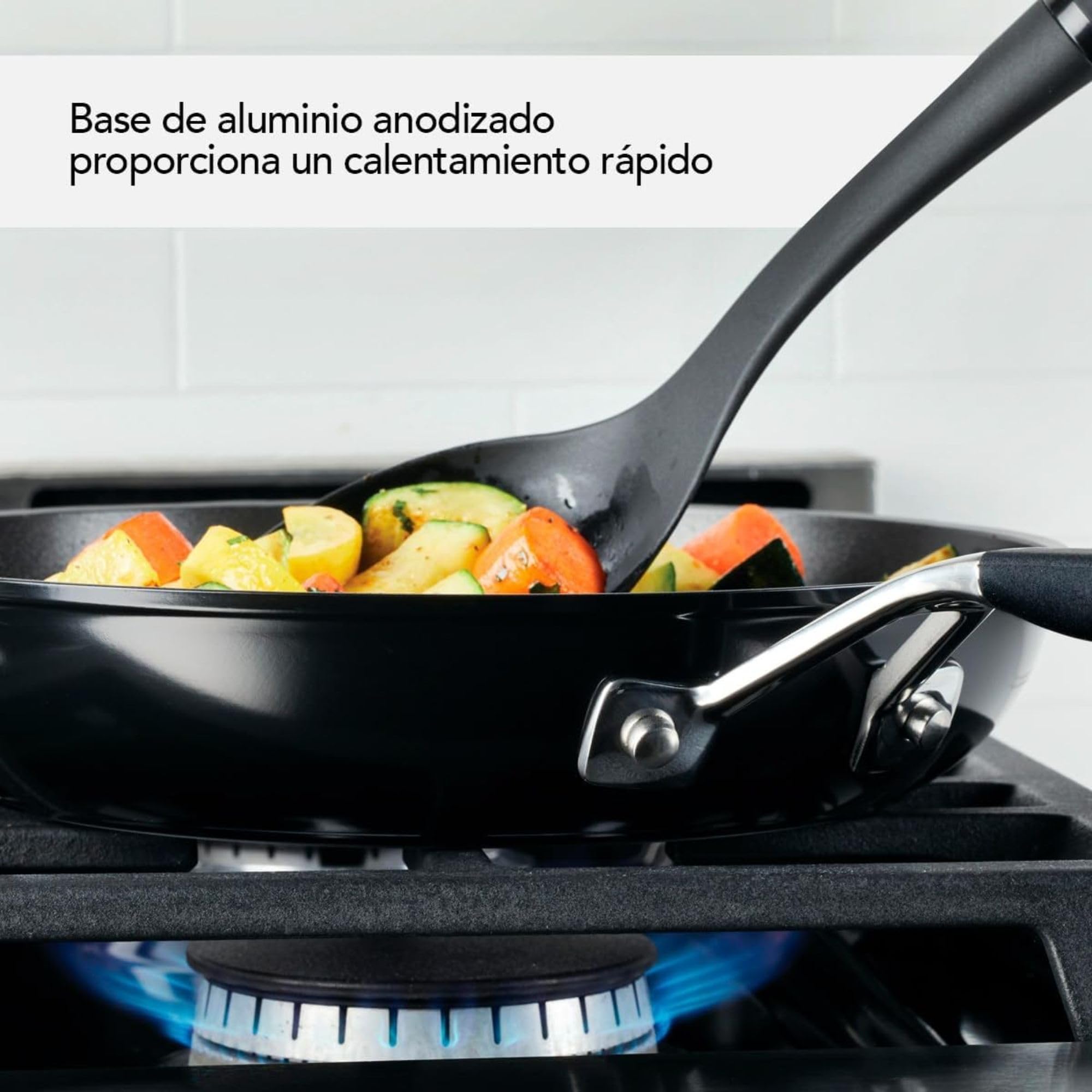 kitchenaid-hard-anodized-nonstick-frying-pan-set-8-25-inch-and-10-inch-onyx-blac image 4