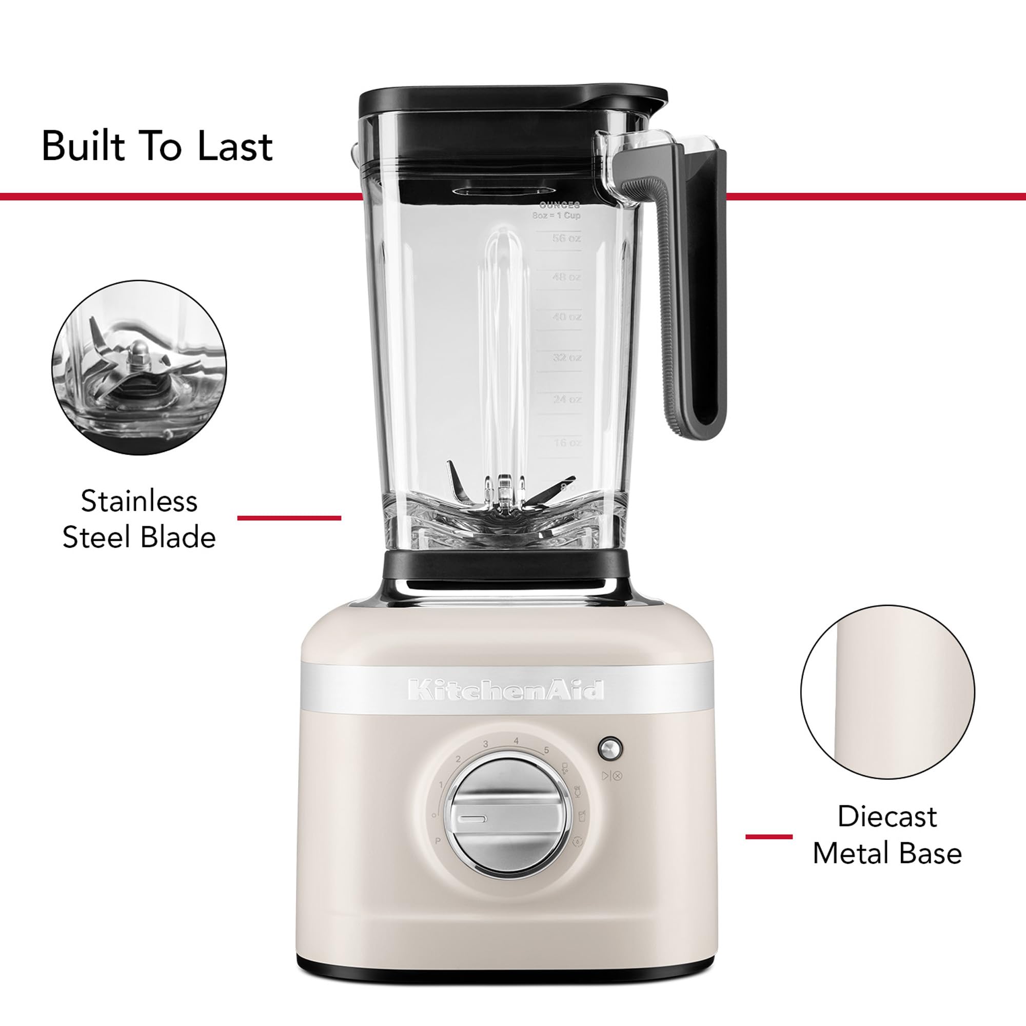 kitchenaid-k400-variable-speed-blender-with-tamper-ksb4028-milkshake image 4