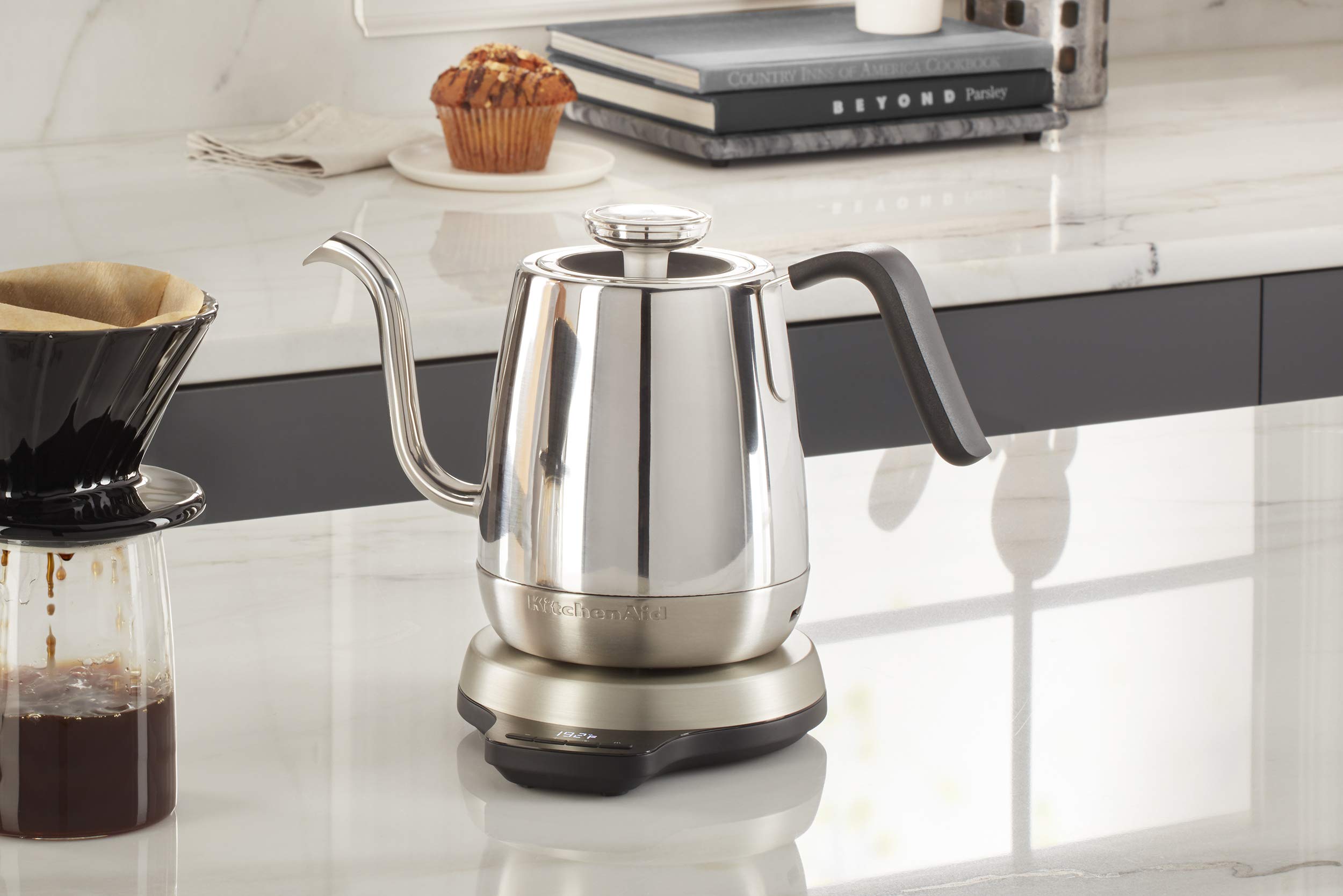 kitchenaid-precision-gooseneck-digital-kettle-kek1032-1-liter-stainless-steel image 6