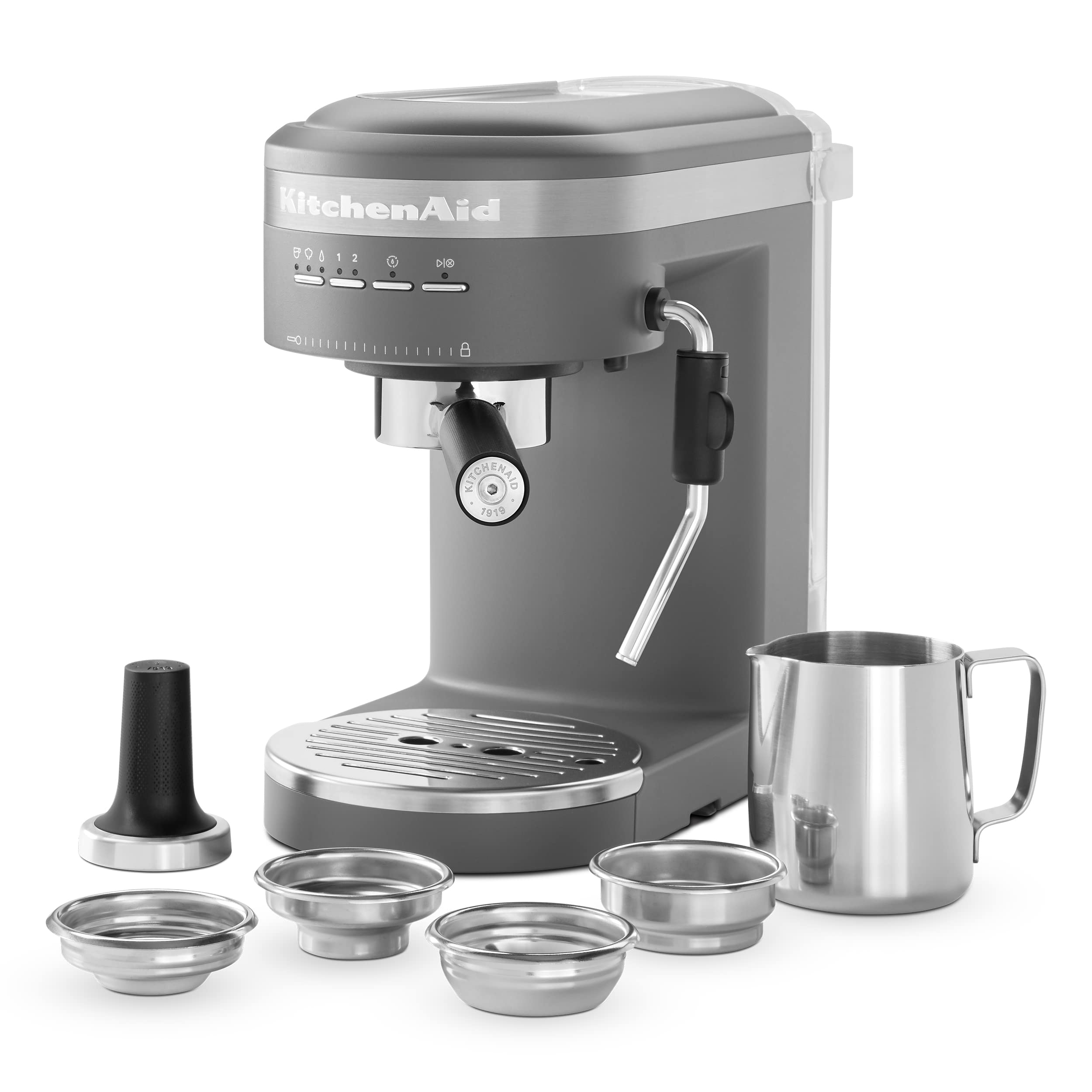 kitchenaid-semi-automatic-espresso-machine-kes6403-charcoal-grey image 8