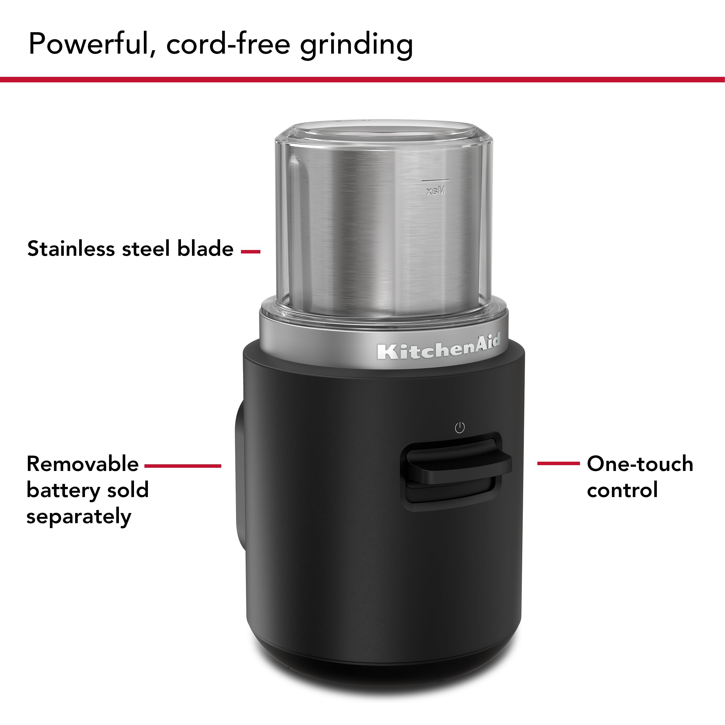 kitchenaid-go-cordless-blade-grinder-kbgr100-black-matte-battery-sold-separately image 3