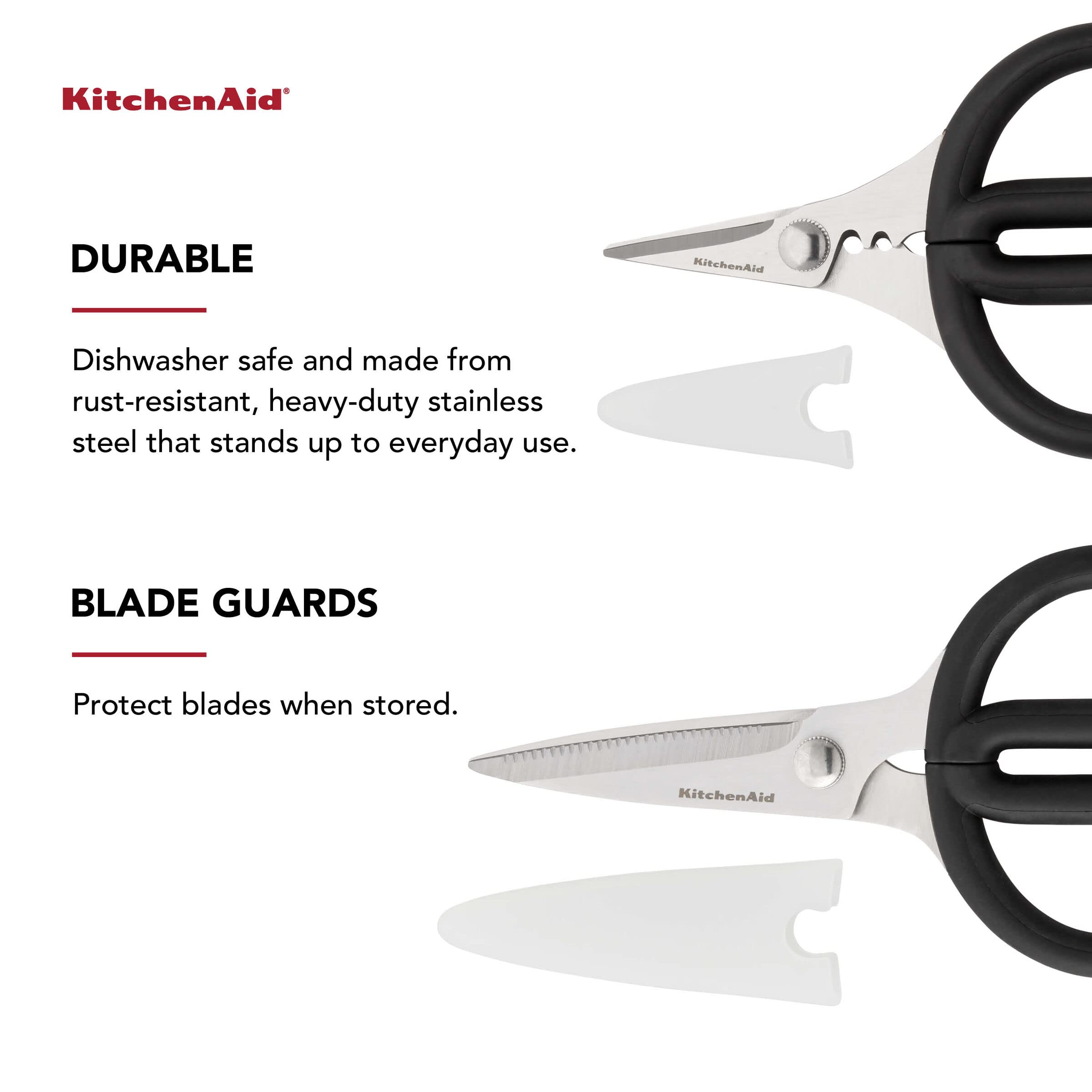 kitchenaid-stainless-steel-all-purpose-utility-and-herb-shears-set-with-soft-tou image 4