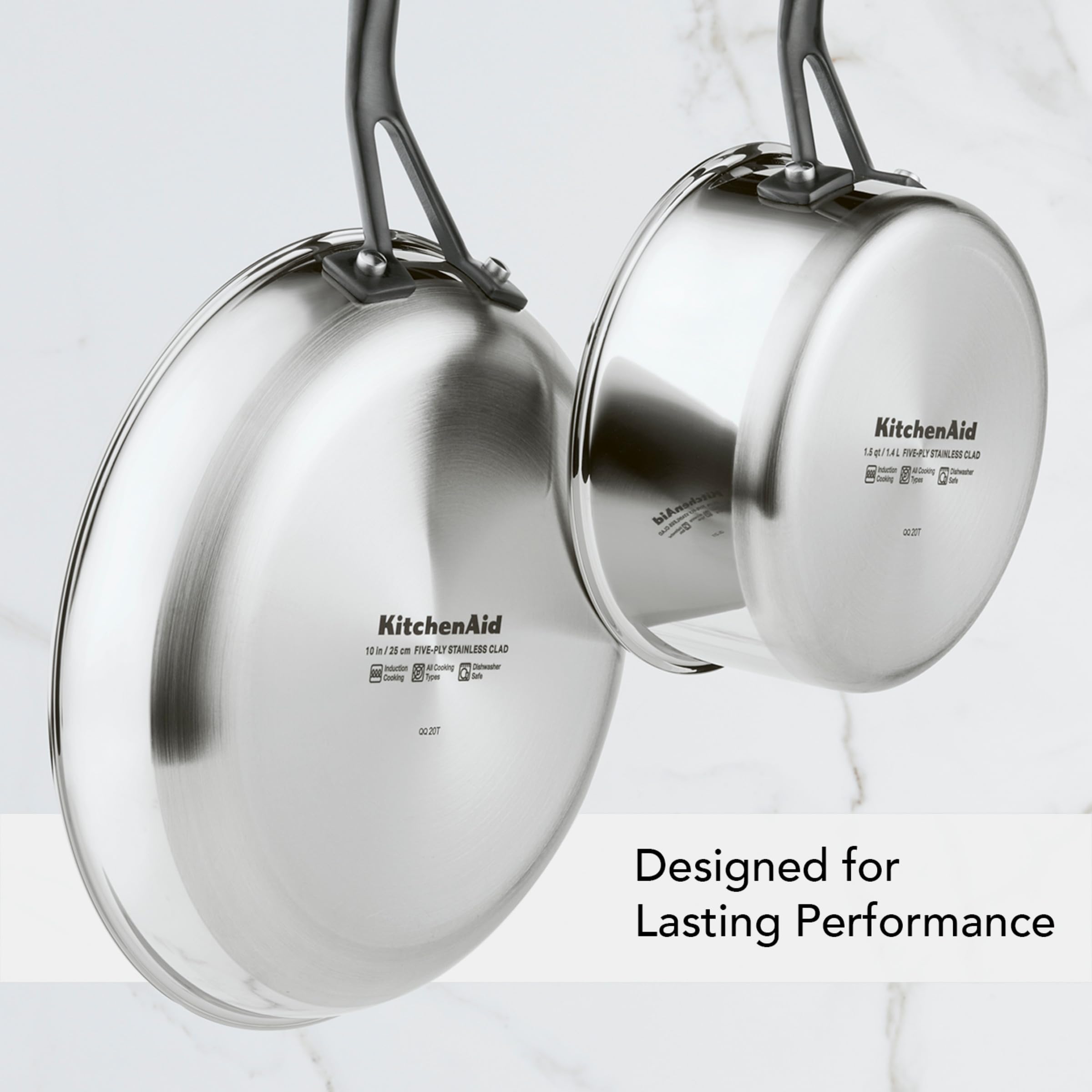 kitchenaid-5-ply-clad-stainless-steel-induction-saucepan-with-lid-1-5-quart-poli image 5