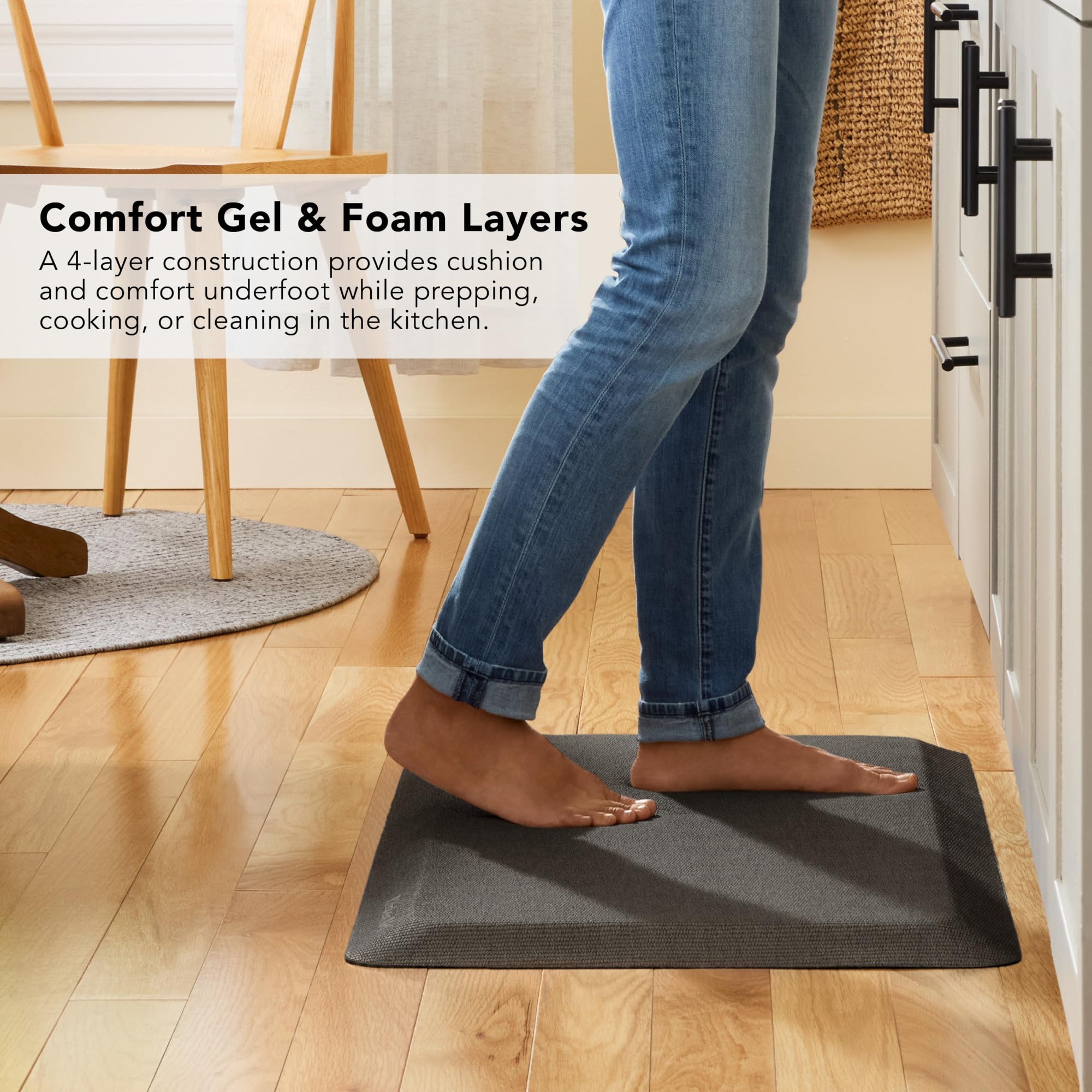 kitchenaid-gourmet-series-kitchen-comfort-gel-mat-charcoal-grey-20-x39 image 6