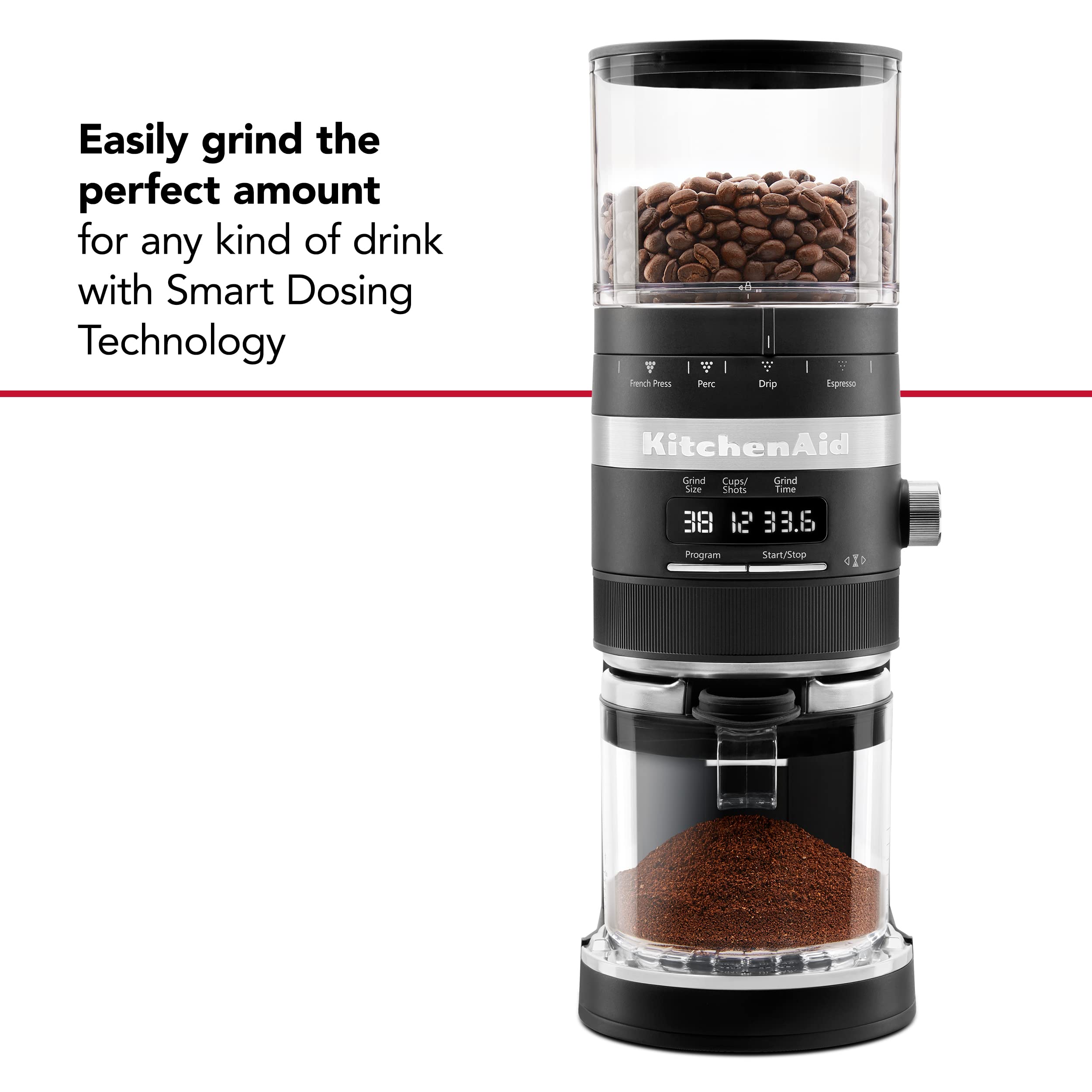 kitchenaid-kcg8433-burr-coffee-grinder-black-matte image 2