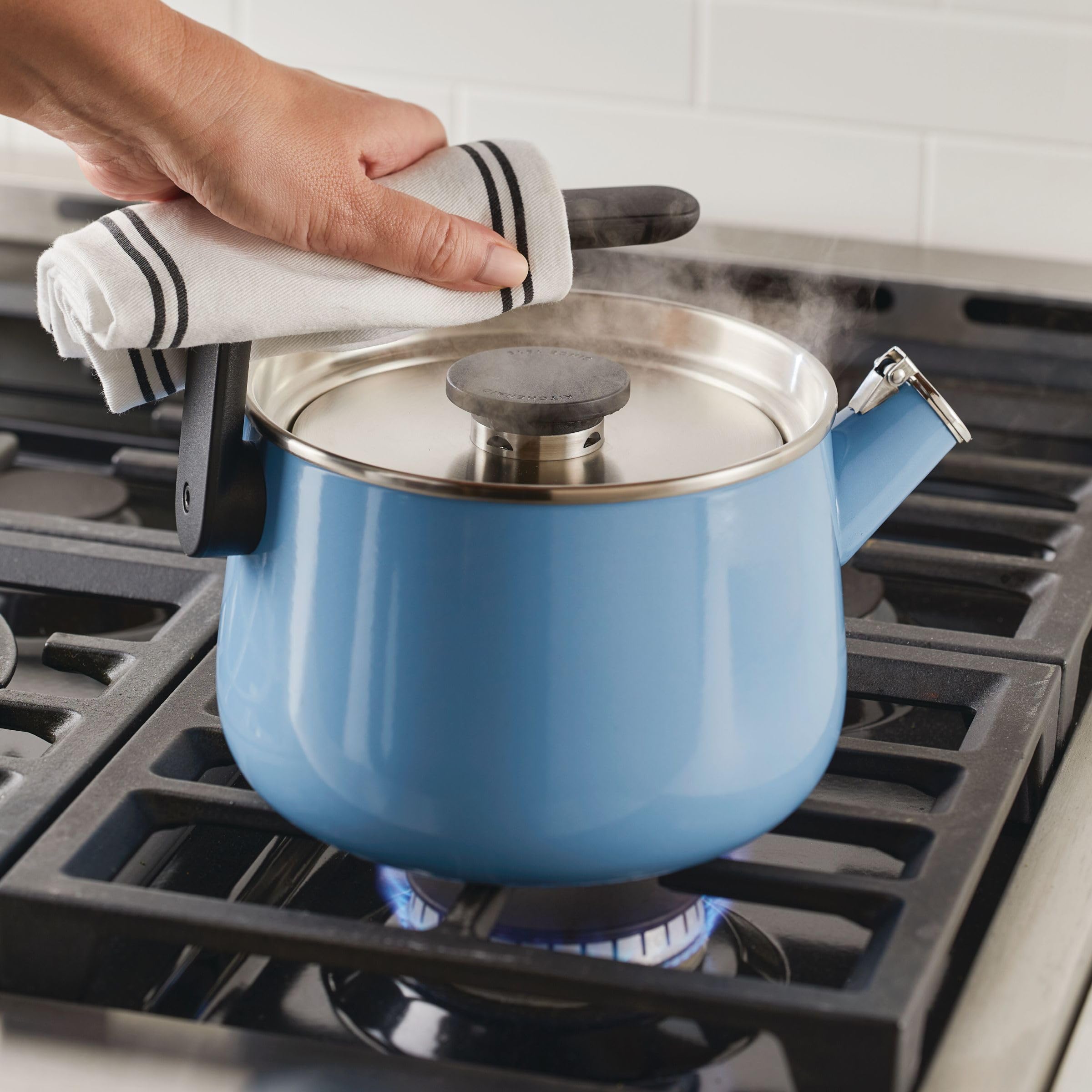 kitchenaid-enamel-on-steel-stovetop-whistling-teakettle-induction-ready-2-quart- image 7