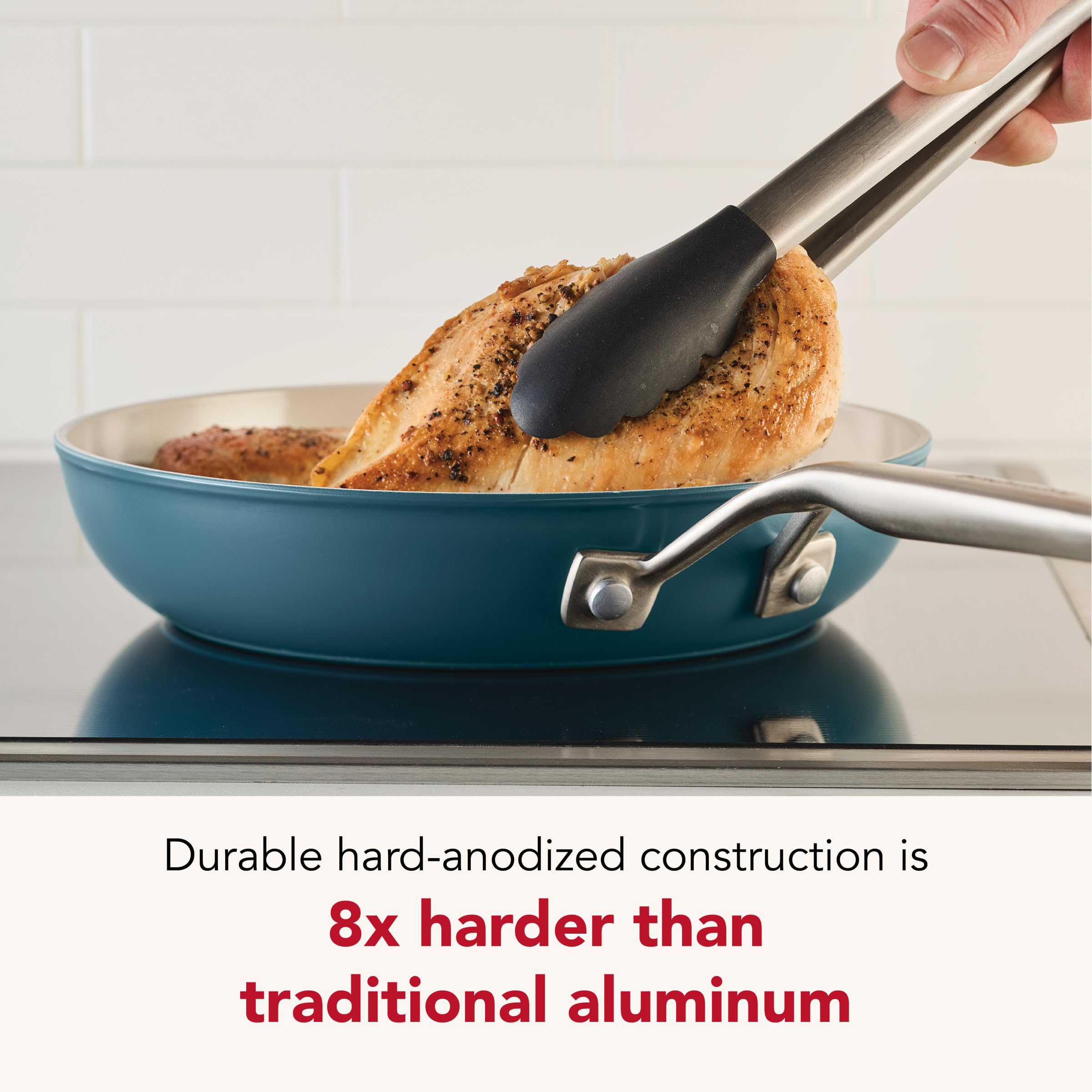 kitchenaid-hard-anodized-ceramic-induction-cookware-skillet-set-2-piece-agave-in image 4