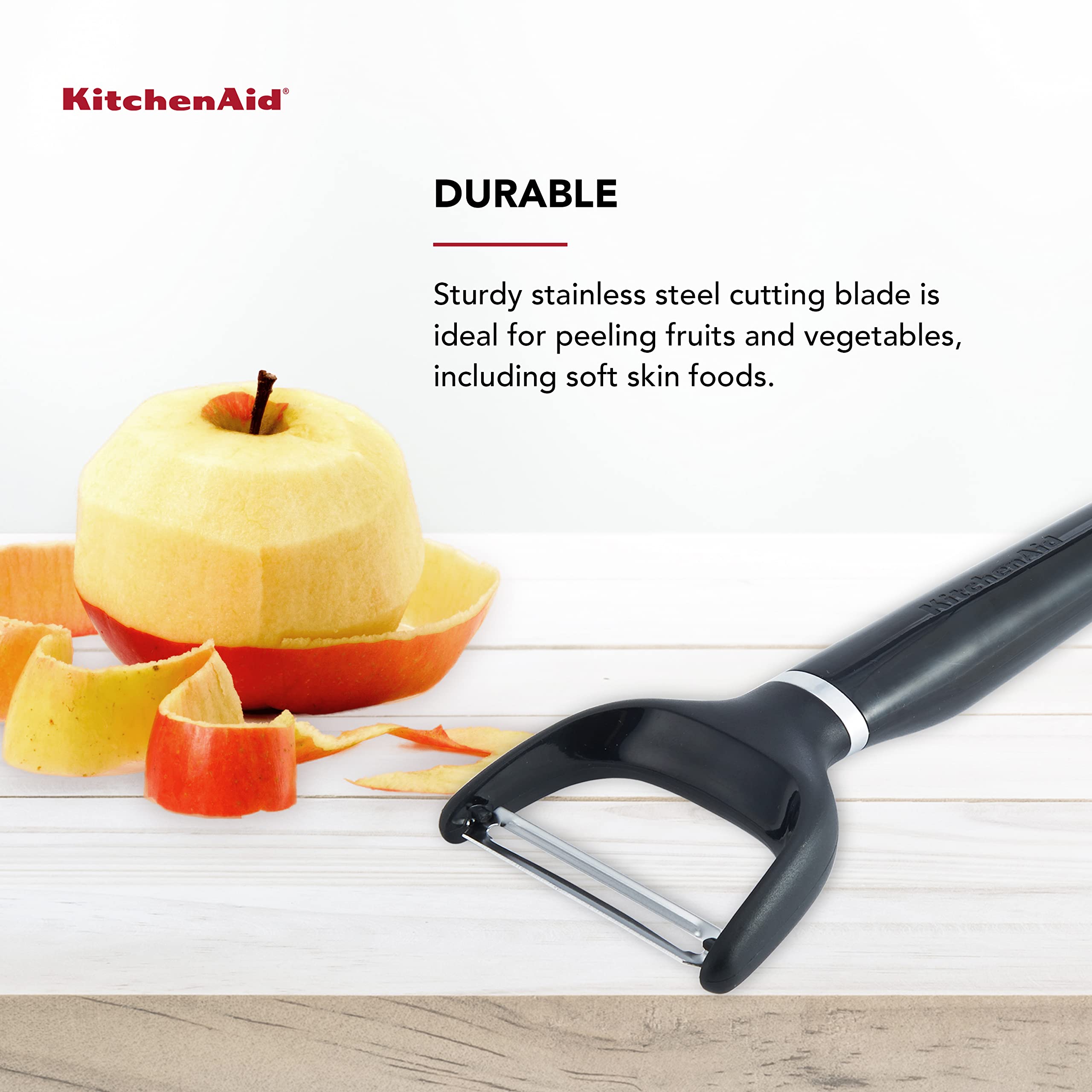 kitchenaid-y-peeler-with-ergonomic-handle-and-single-edge-blade-dishwasher-safe- image 5