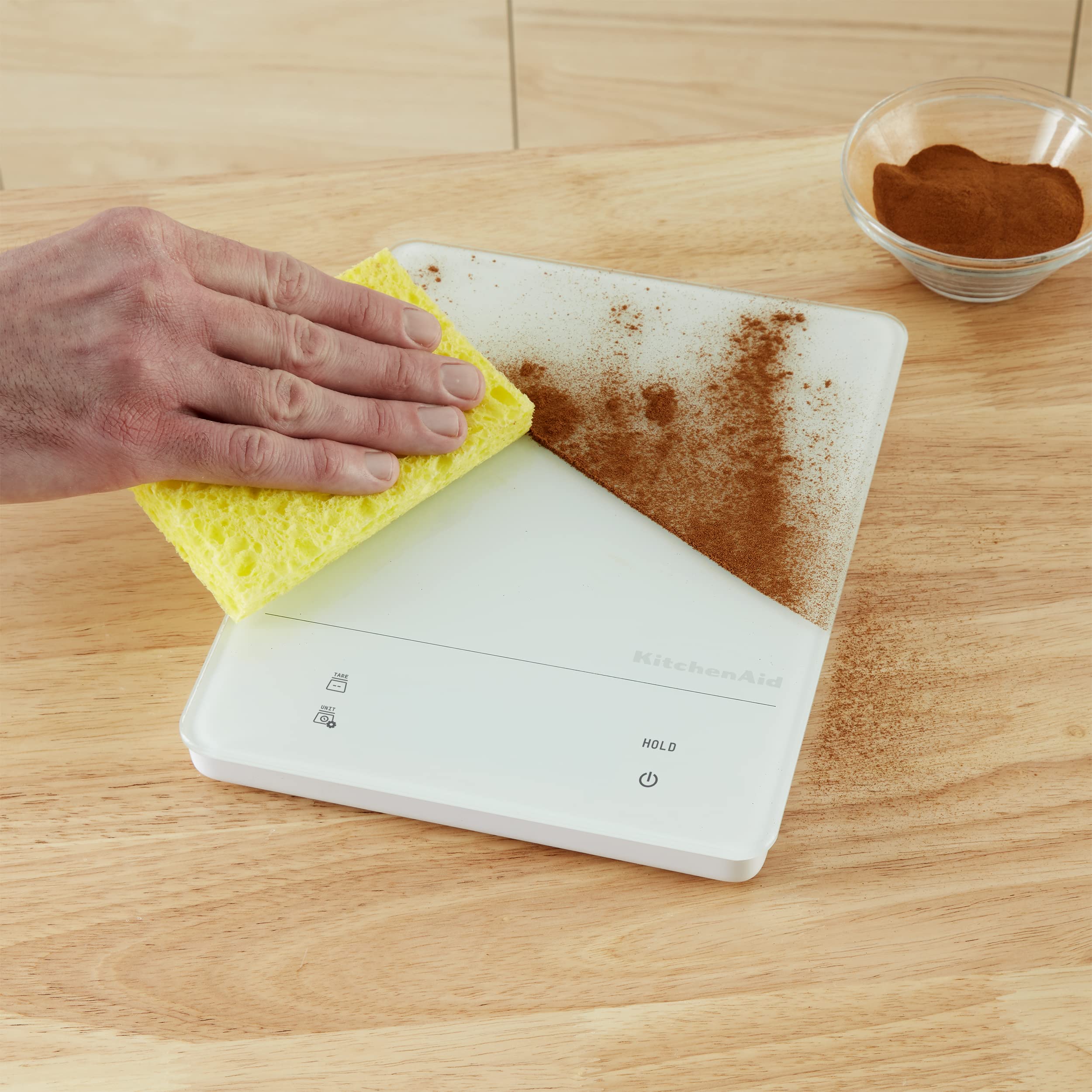 kitchenaid-kq913-digital-waterproof-ipx7-kitchen-and-food-scale-11-lb-capacity-w image 5