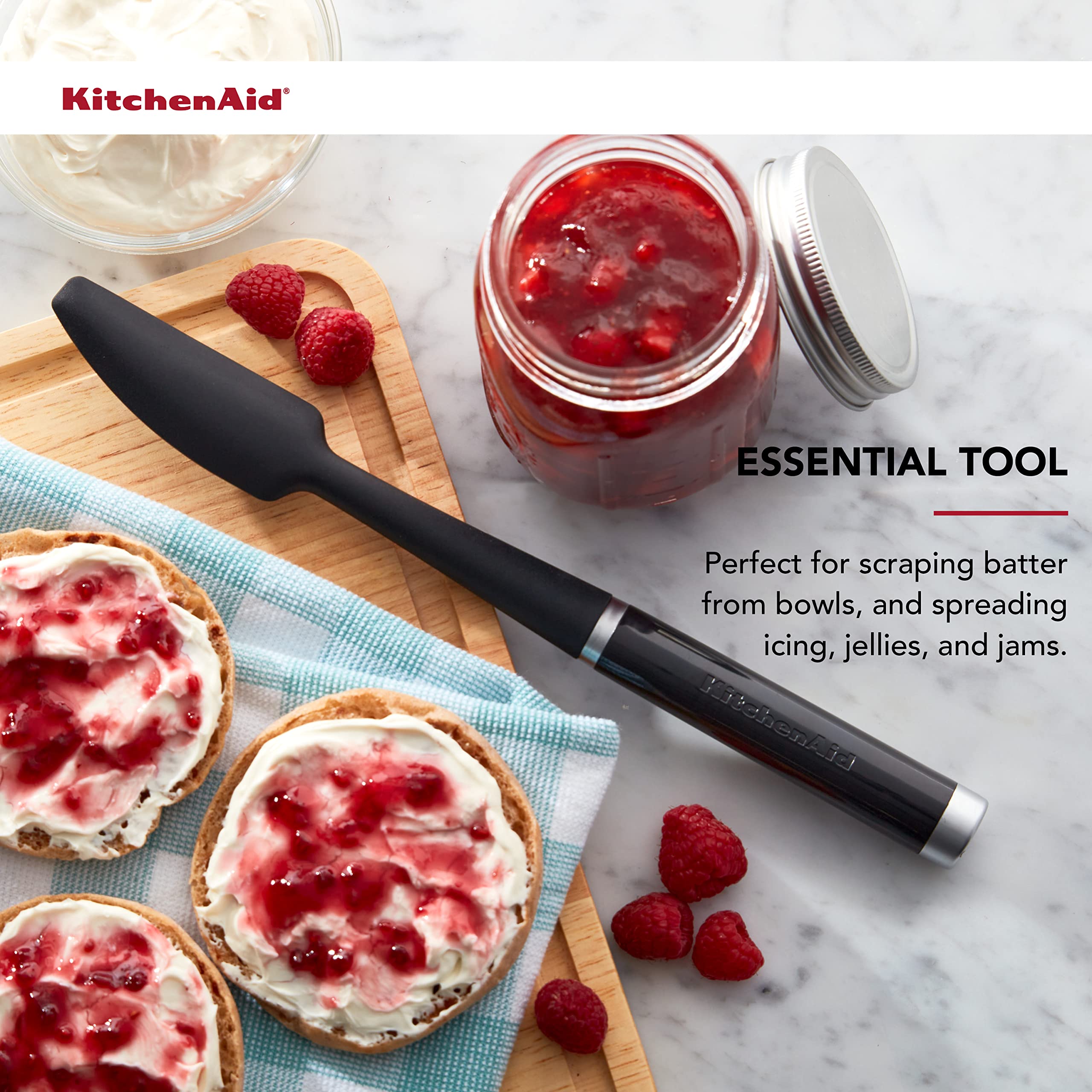 kitchenaid-classic-jar-spatula-black image 4
