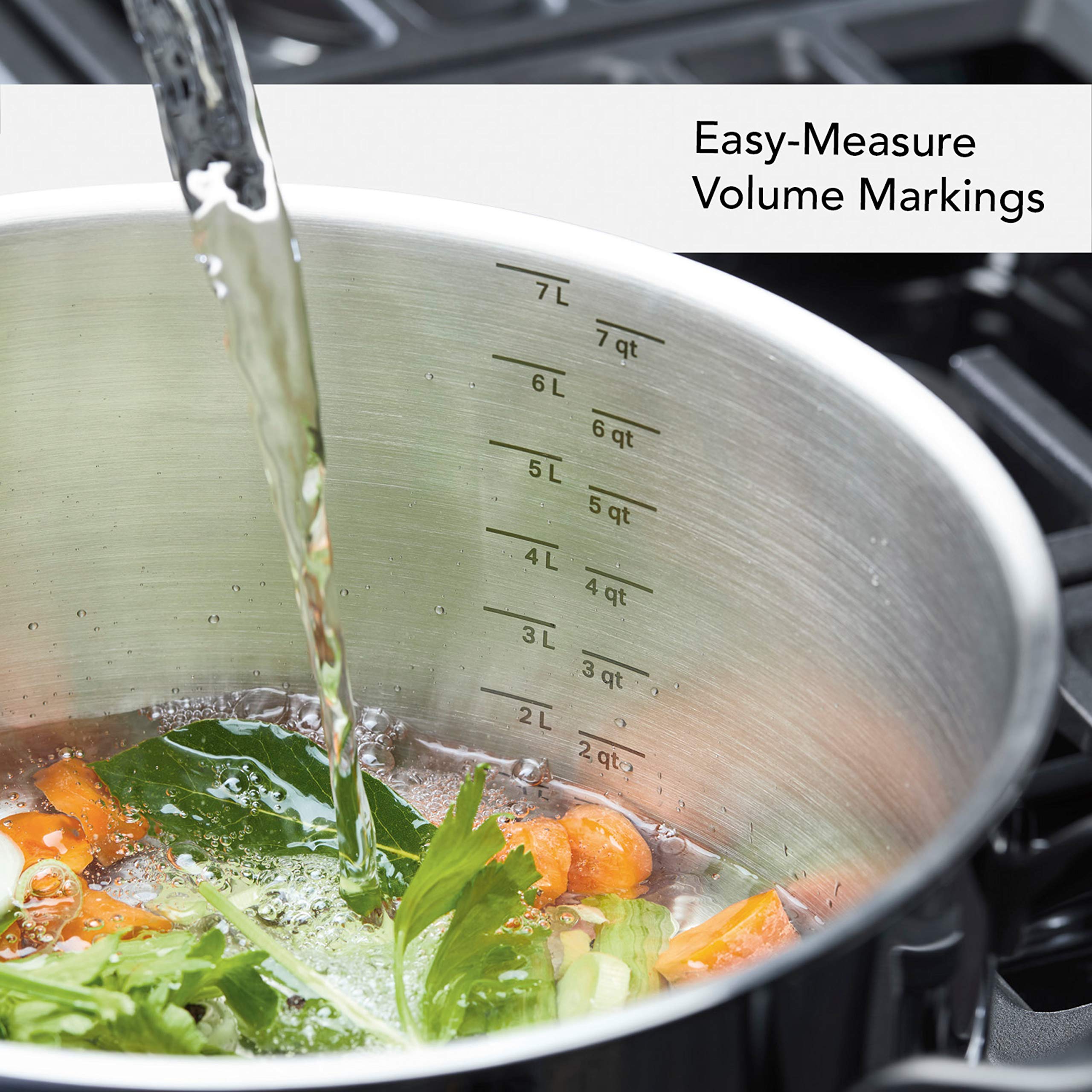 kitchenaid-5-ply-clad-polished-stainless-steel-stock-pot-stockpot-with-lid-8-qua image 4
