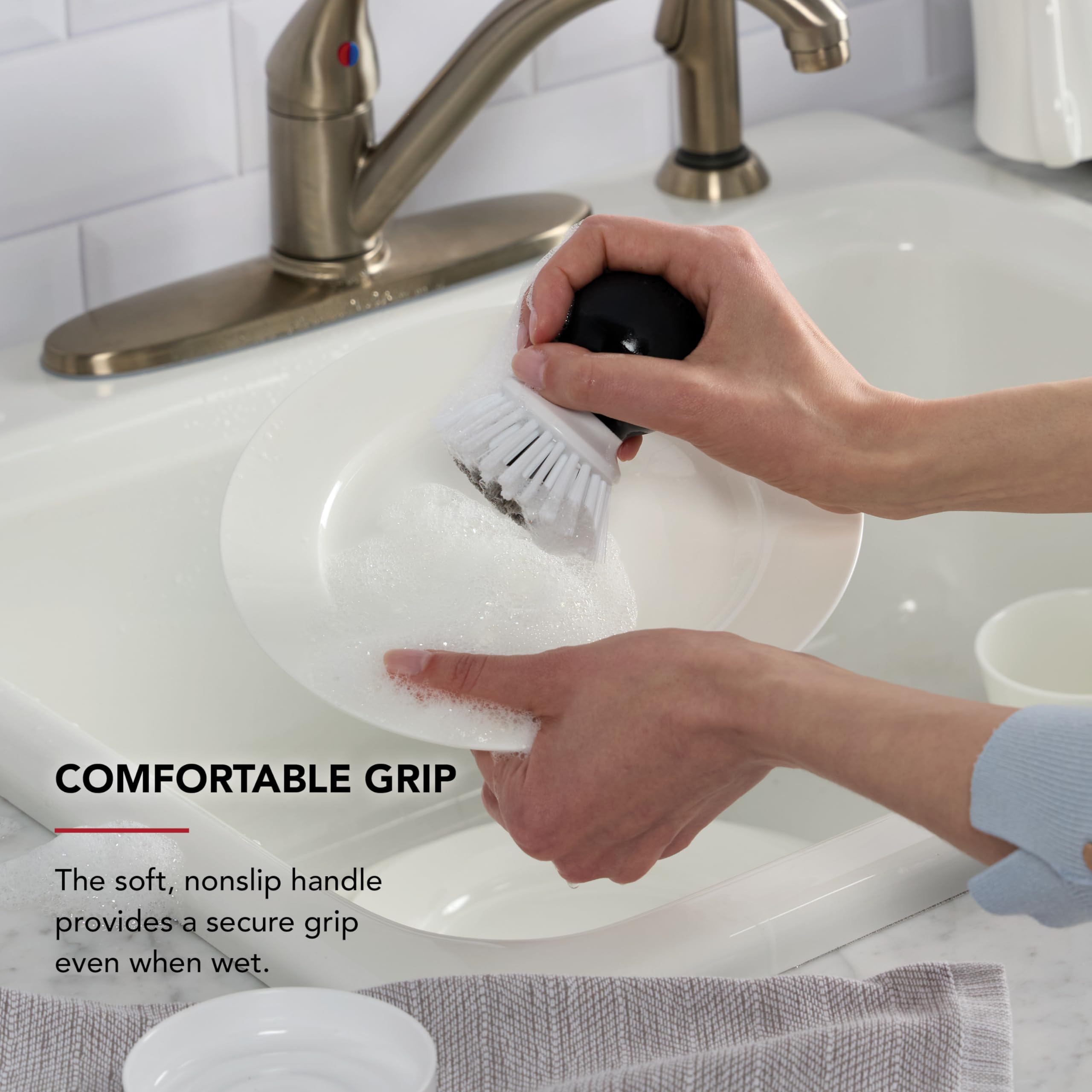 kitchenaid-palm-brush-with-dish-tray-2-piece-set-black-durable-nylon-bristles image 5
