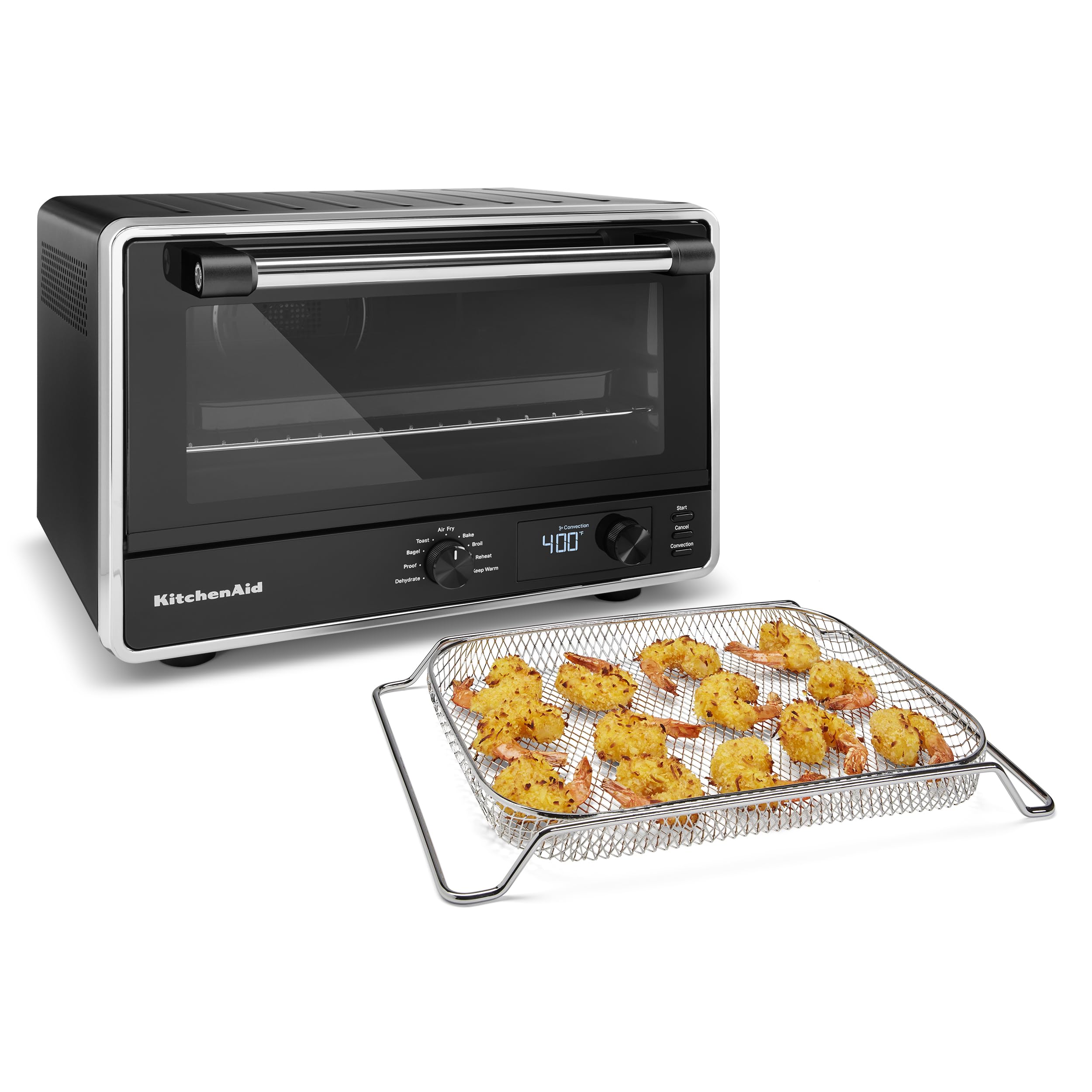 kitchenaid-kco128cu-digital-countertop-oven-with-air-fry-pizza-stone-contour-sil image 7