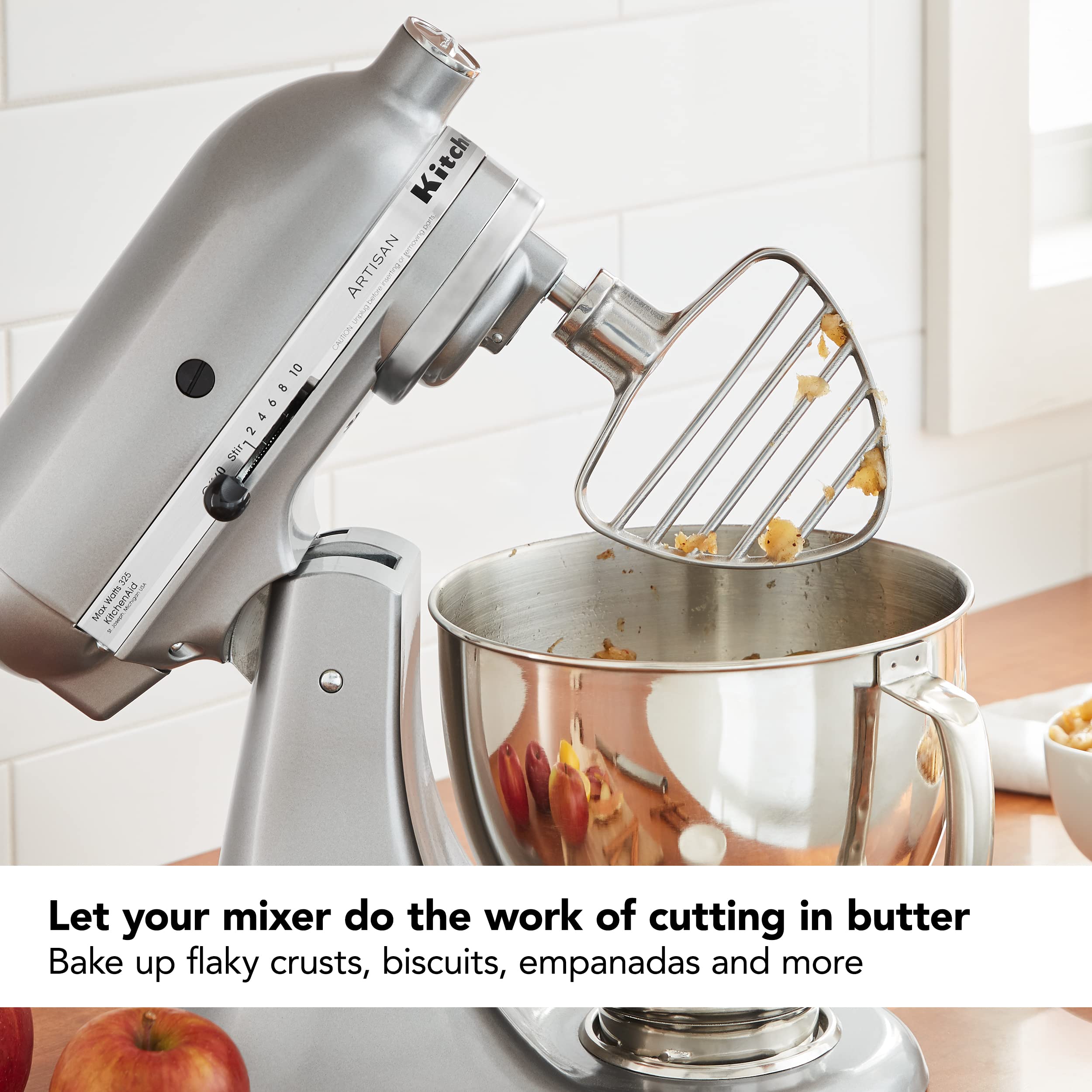 kitchenaid-pastry-beater-for-4-5-5qt-tilt-head-stand-mixers-ksmpb5ss-stainless-s image 4