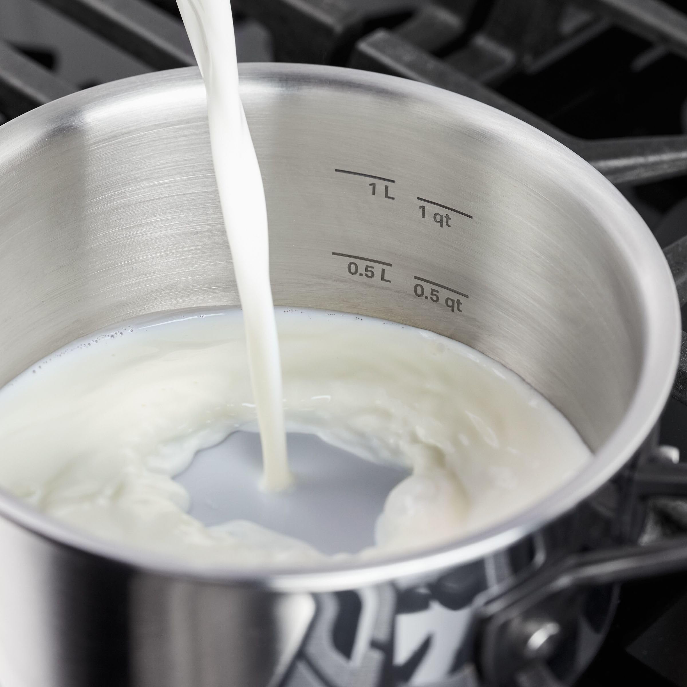 kitchenaid-5-ply-clad-stainless-steel-induction-saucepan-with-lid-1-5-quart-poli image 8