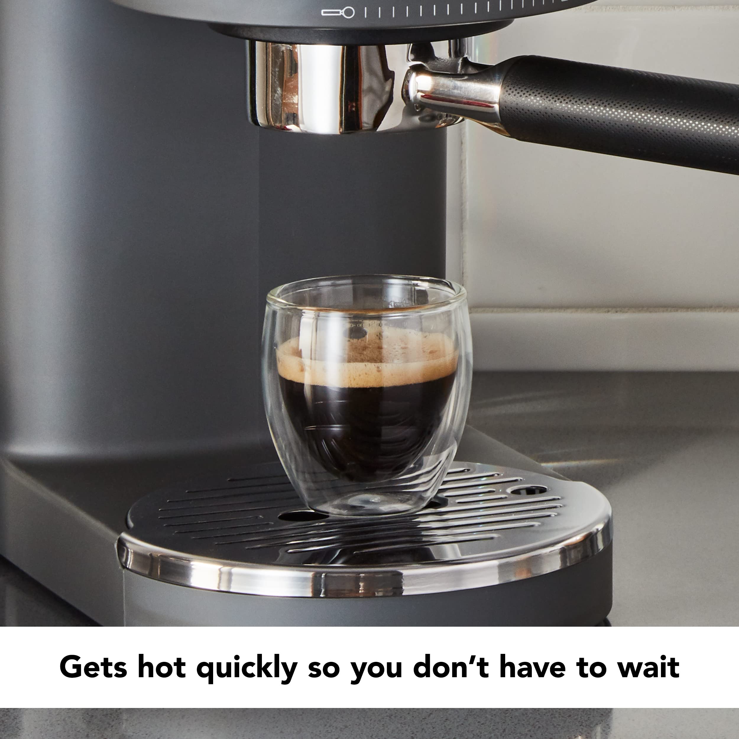 kitchenaid-semi-automatic-espresso-machine-kes6403-charcoal-grey image 4