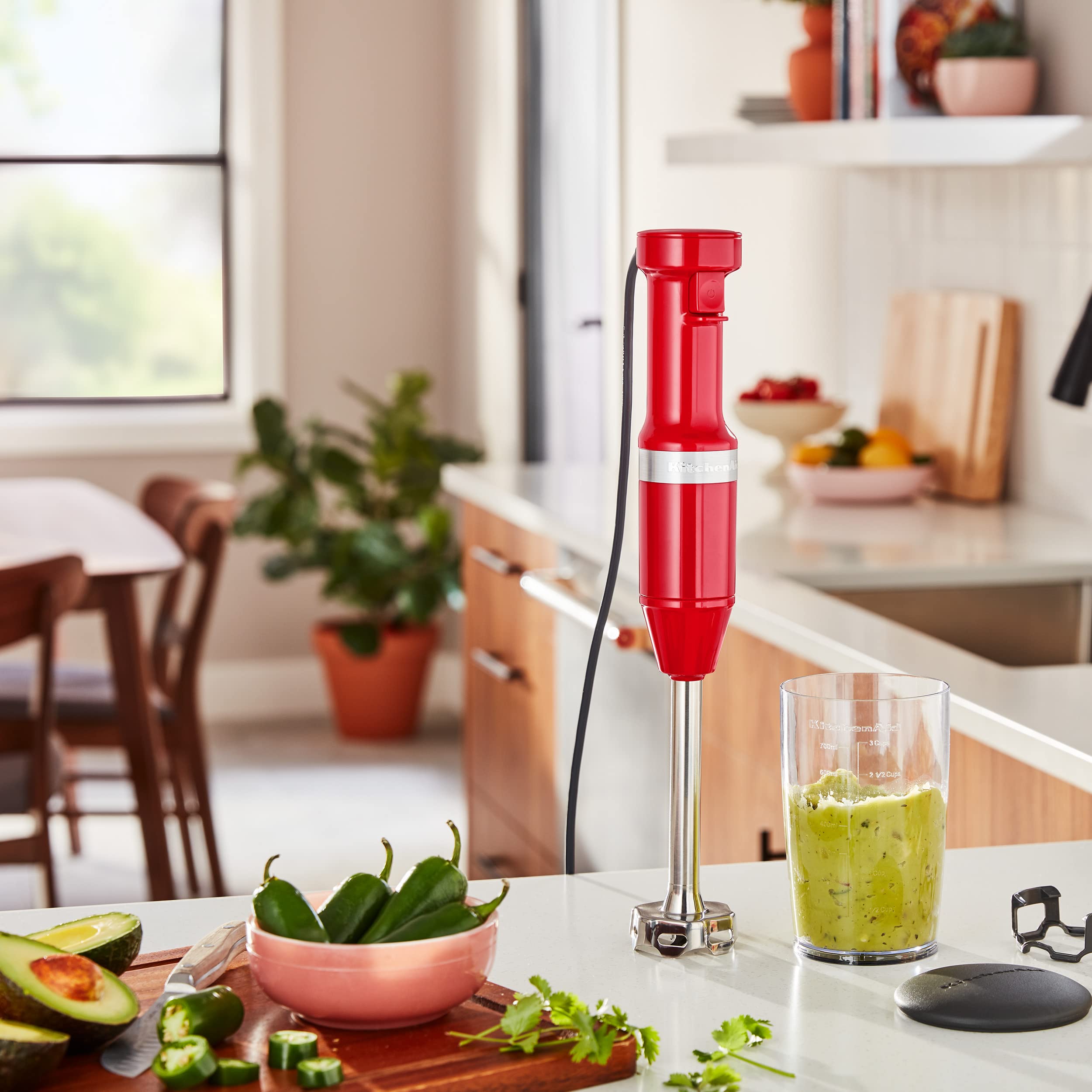 kitchenaid-variable-speed-corded-hand-blender-khbv53-passion-red image 4
