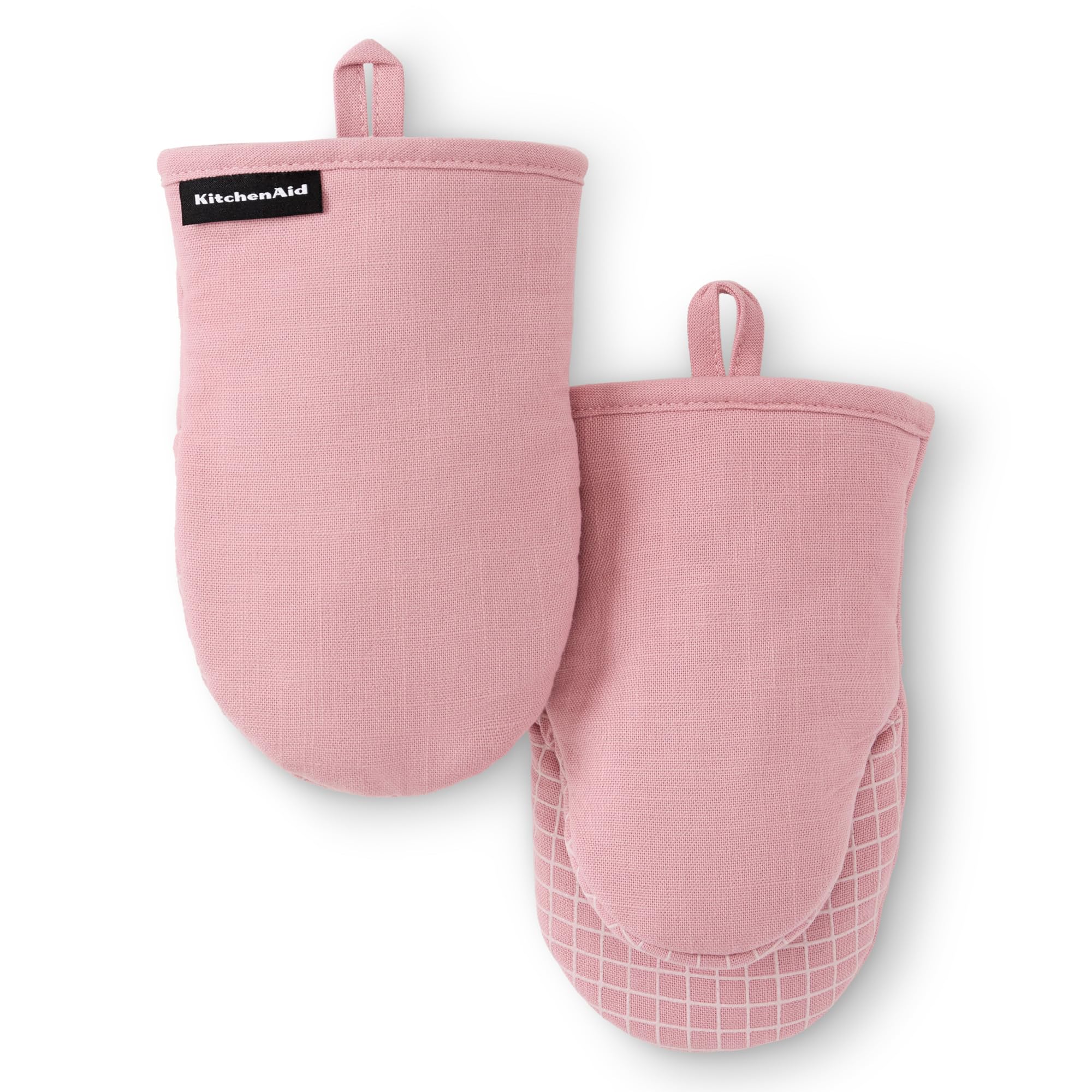 kitchenaid-gourmet-series-gridlines-mini-oven-mitts-2-pack-set image 1