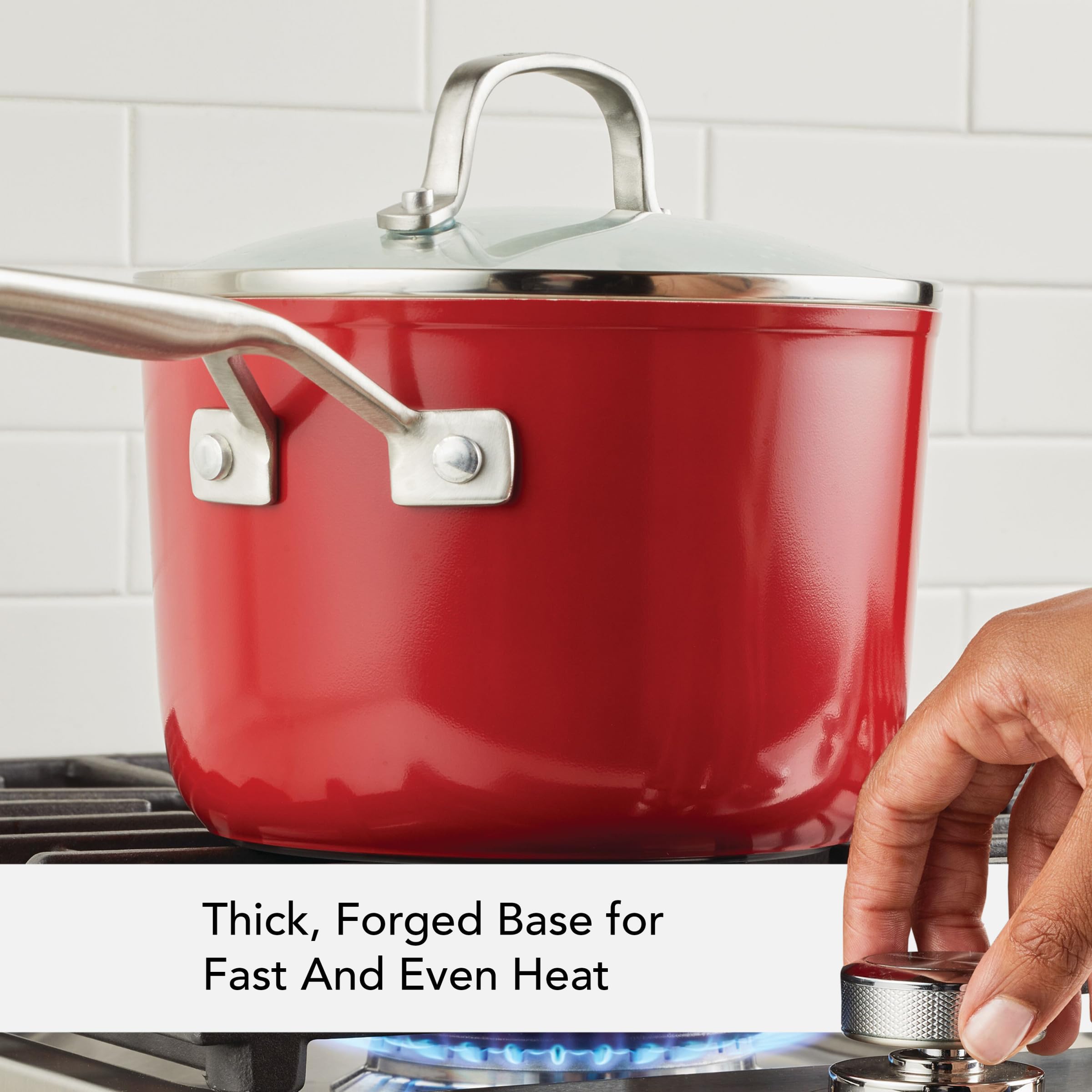 kitchenaid-hard-anodized-ceramic-nonstick-sauce-pan-with-lid-3-quart-empire-red image 5