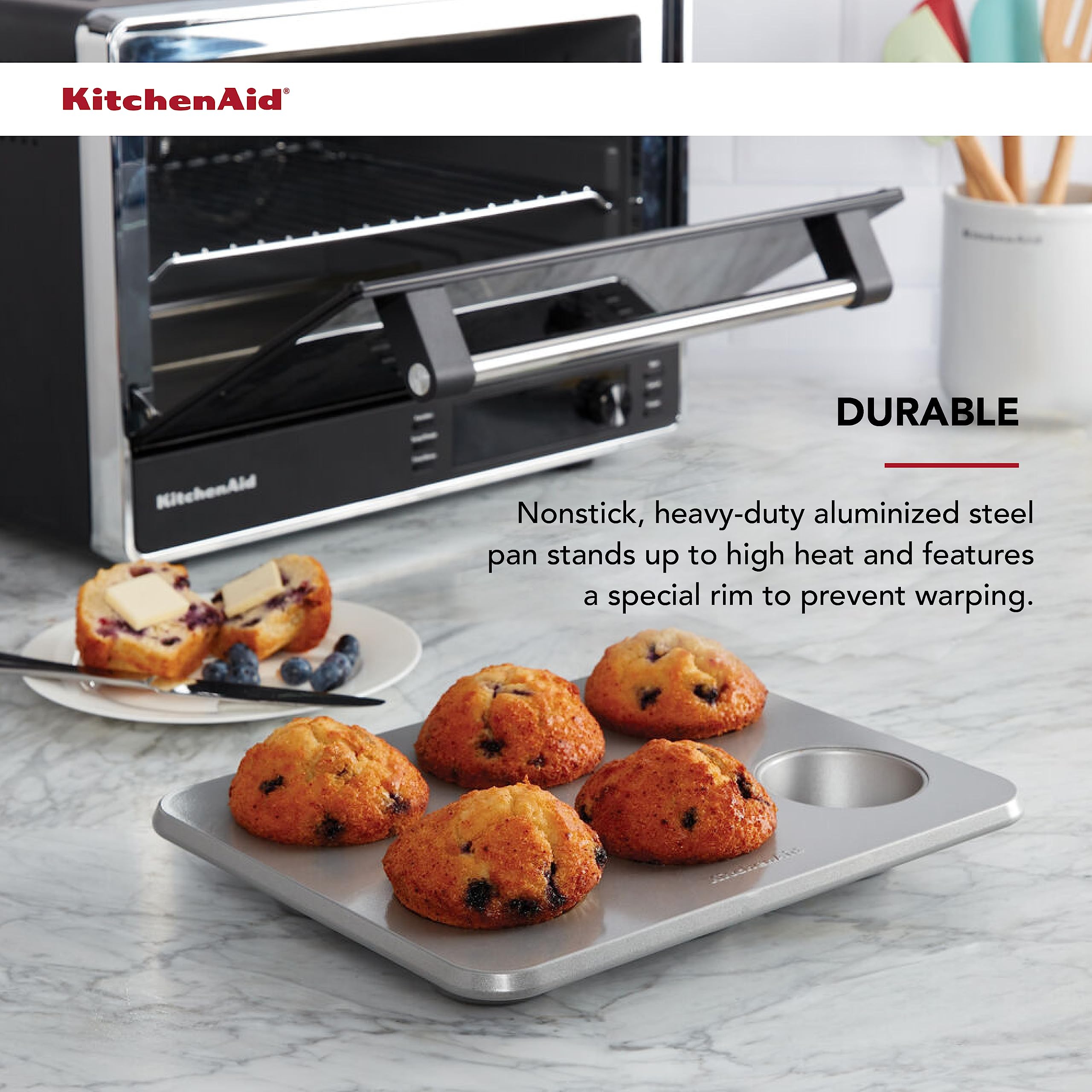 kitchenaid-countertop-oven-6-cup-muffin-pan-12-3-x-10-inch image 5