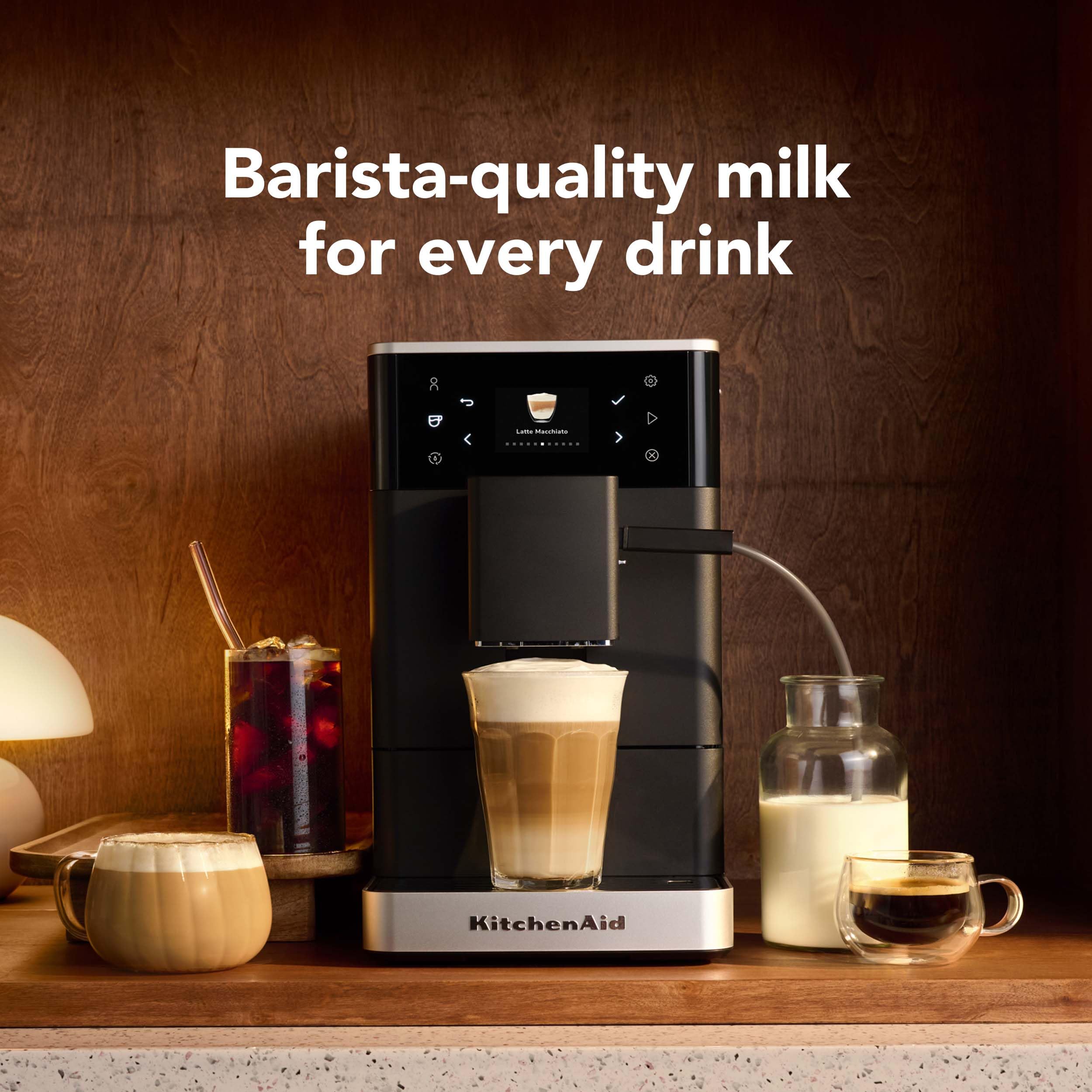 kitchenaid-fully-automatic-espresso-machine-kf3-kes8453-black-matte image 4