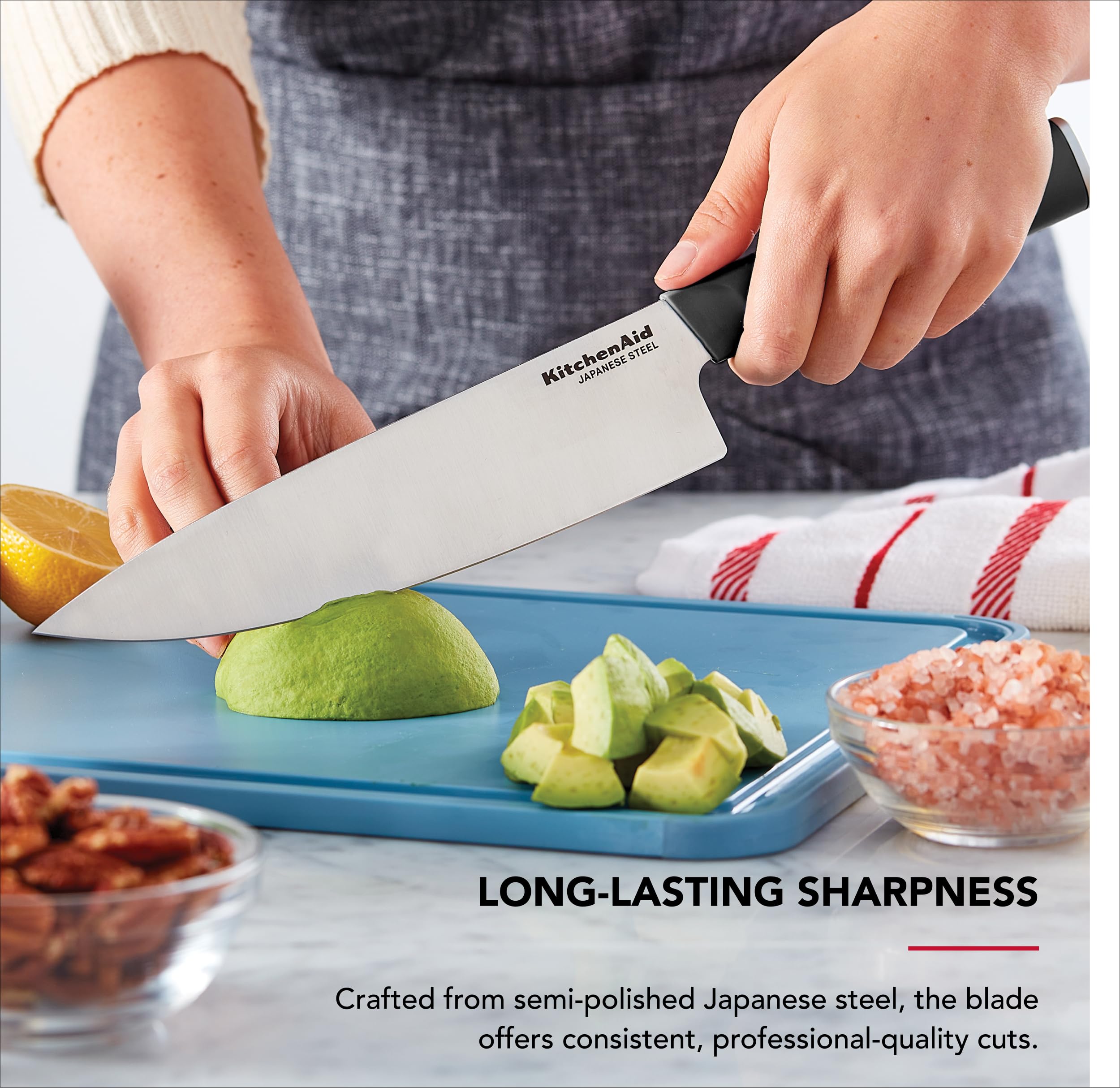 kitchenaid-classic-7-piece-natural-knife-block-set-with-built-in-sharpener-japan image 4