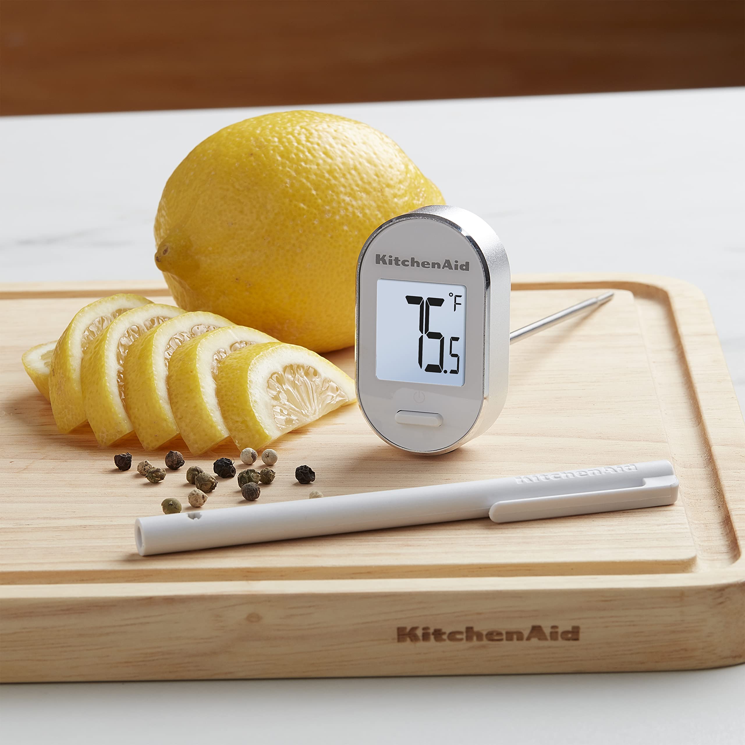 kitchenaid-kq904wh-digital-instant-read-kitchen-and-food-thermometer-with-pivoti image 3