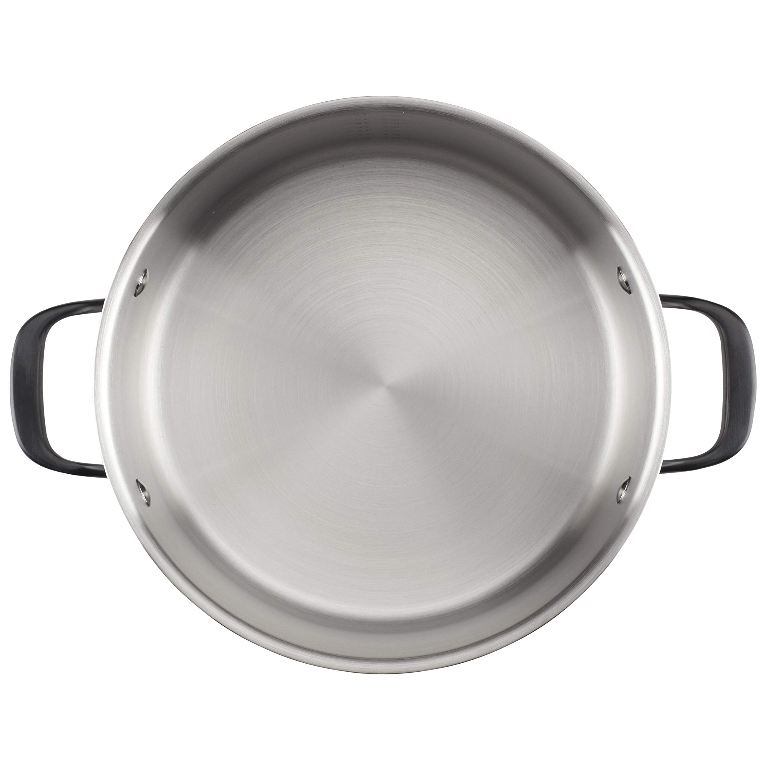 kitchenaid-5-ply-clad-polished-stainless-steel-stock-pot-stockpot-with-lid-8-qua image 7
