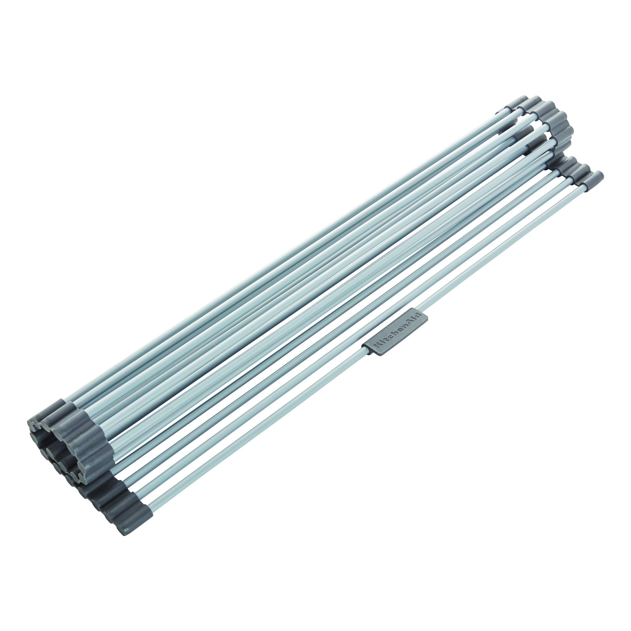 kitchenaid-rolling-drying-rack-20-5-x-10-inches-charcoal-gray image 2