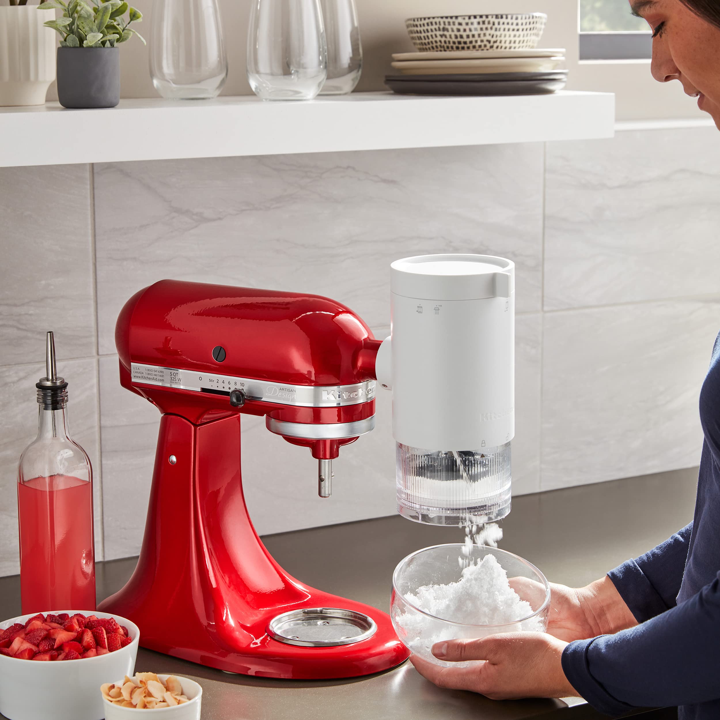 kitchenaid-ksmsia-shave-ice-attachment-for-stand-mixers image 6