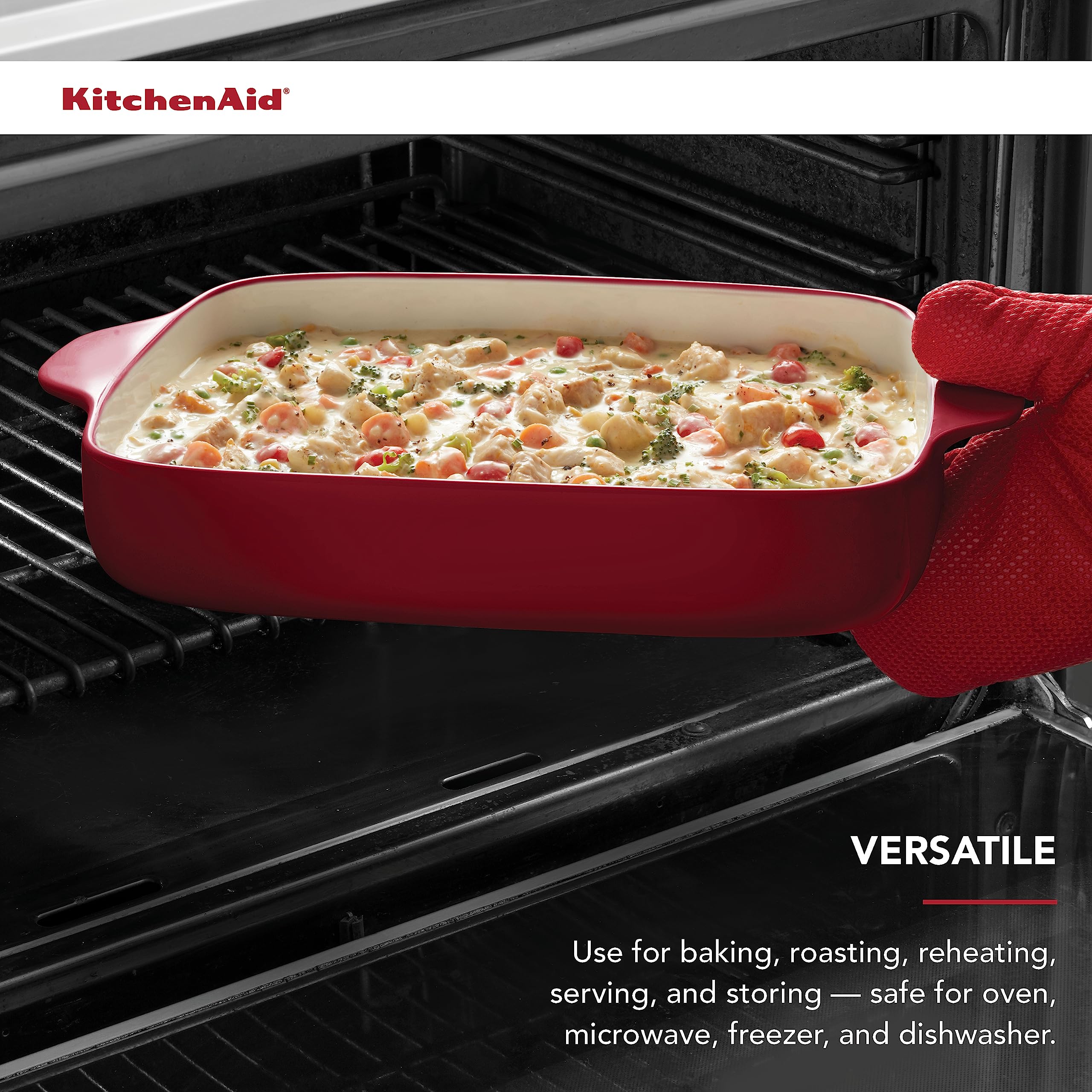 kitchenaid-vitrified-stoneware-rectangular-baker-4-5-quart image 5