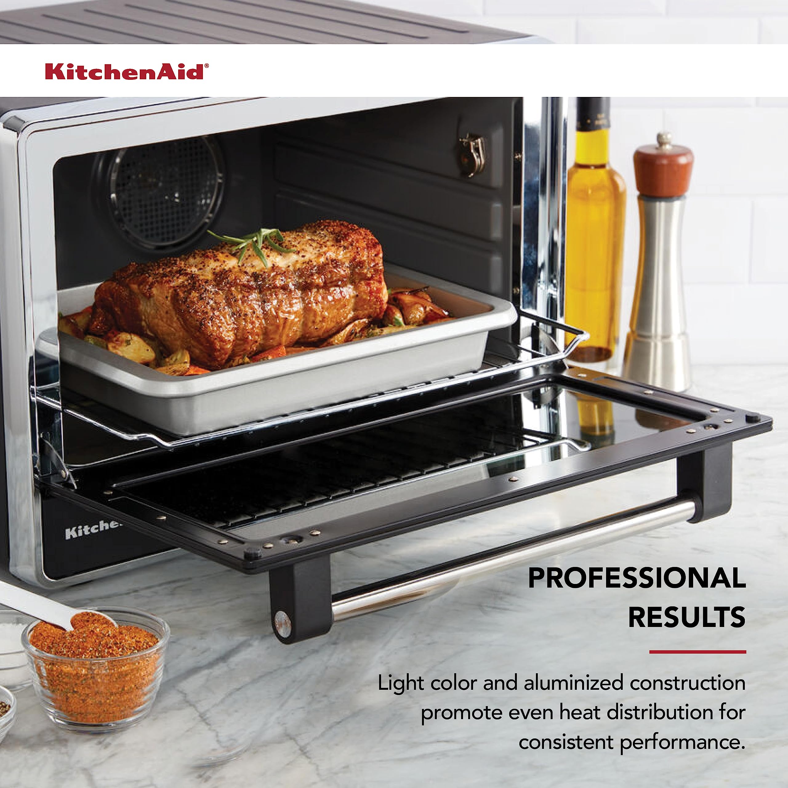 kitchenaid-countertop-oven-rectangular-baker-12-3-x-10-inch-nonstick-aluminized- image 4