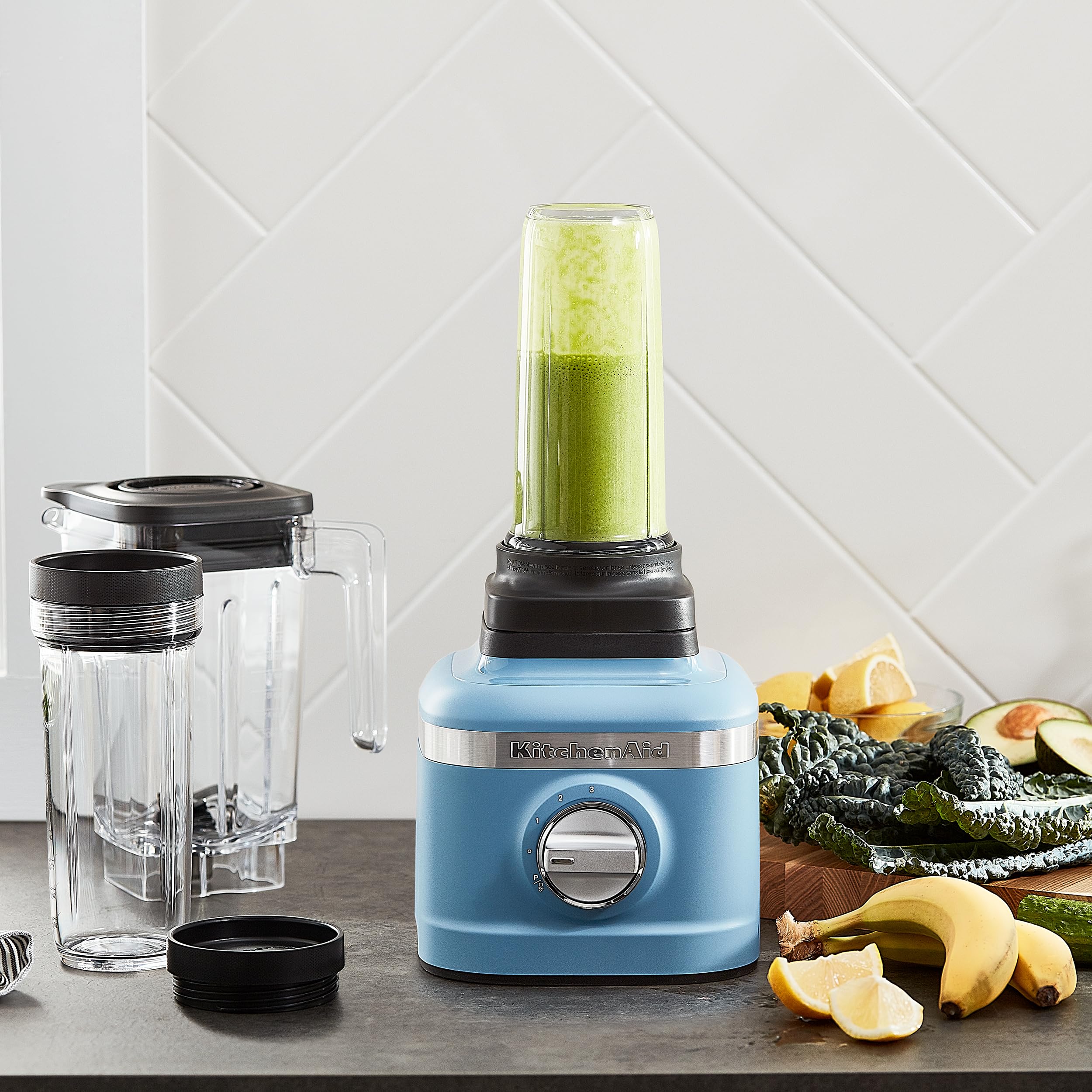 kitchenaid-k150-3-speed-ice-crushing-blender-with-2-personal-jars-blue-velvet-48 image 3