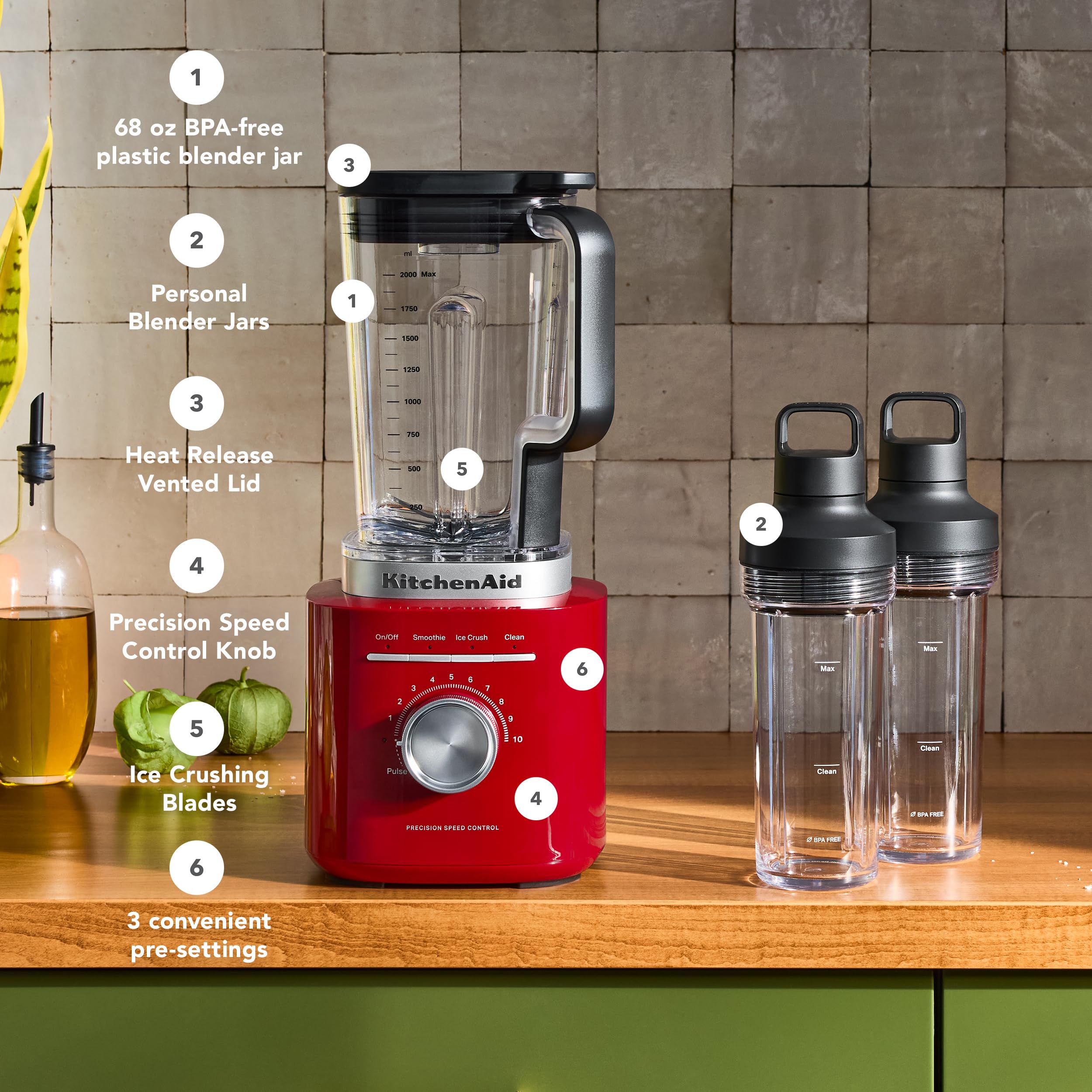 kitchenaid-pure-power-blender-with-2-personal-blending-jars-1700-watt-peak-power image 7