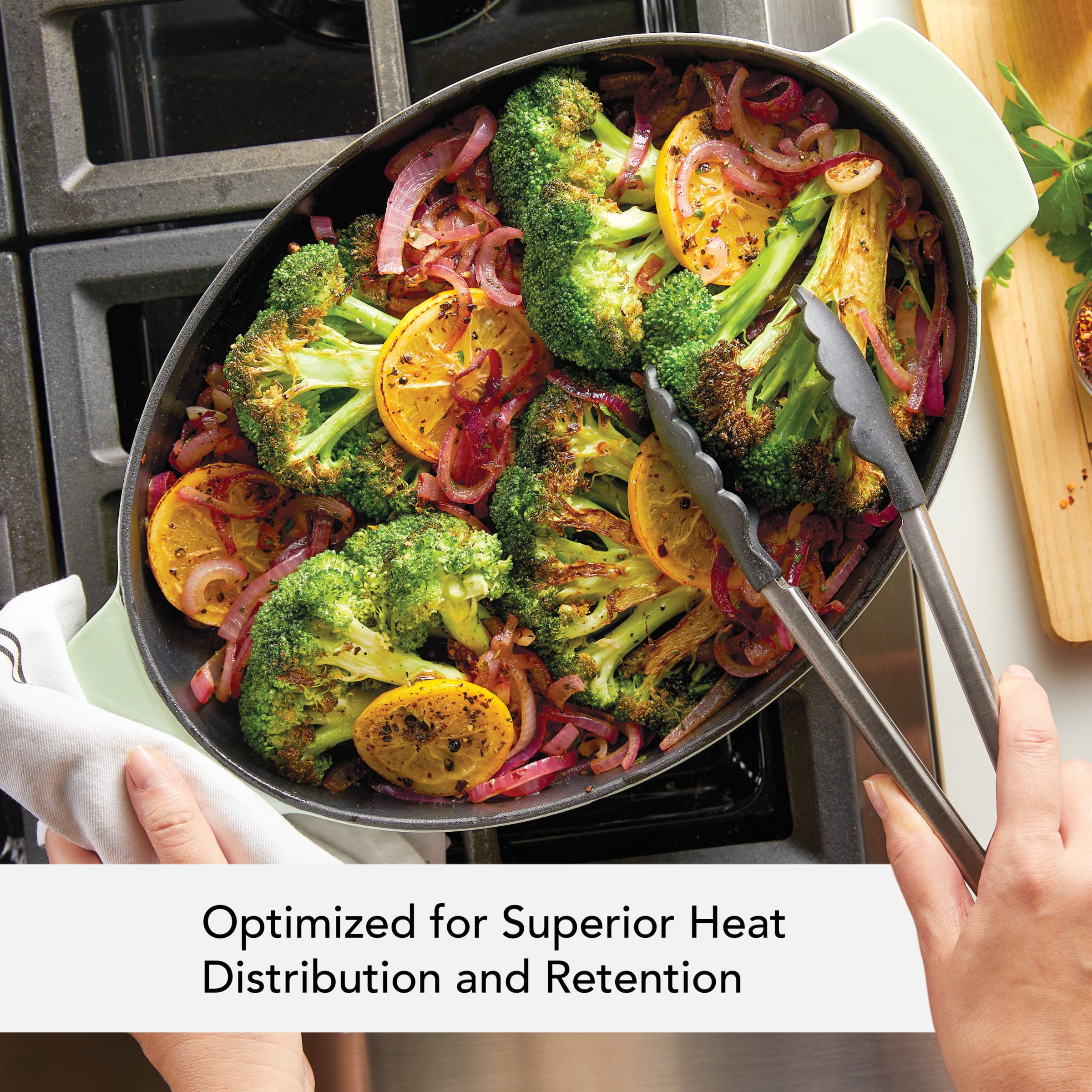 kitchenaid-enameled-cast-iron-au-gratin-oval-roasting-pan-2-5-quart-pistachio image 4